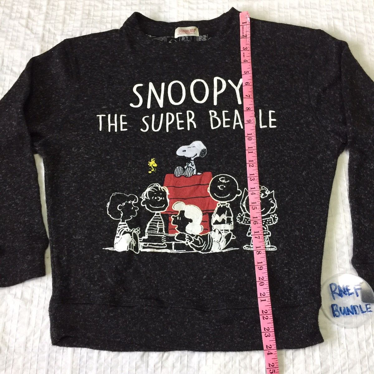 Peanuts vintage sweatshirt snoopy peanut big logo embroidered Size US M / EU 48-50 / 2 - 16 Thumbnail