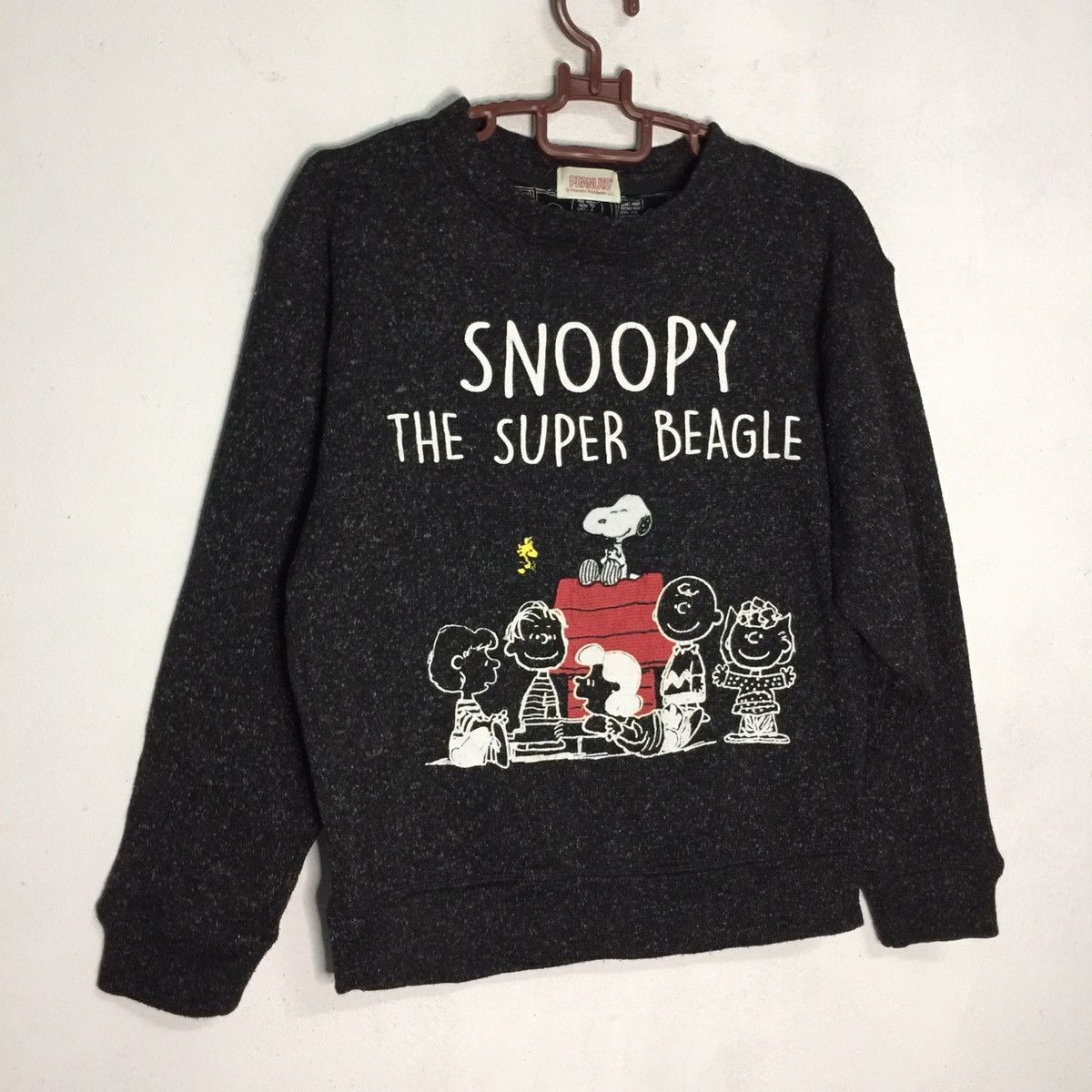 Peanuts vintage sweatshirt snoopy peanut big logo embroidered Size US M / EU 48-50 / 2 - 3 Thumbnail