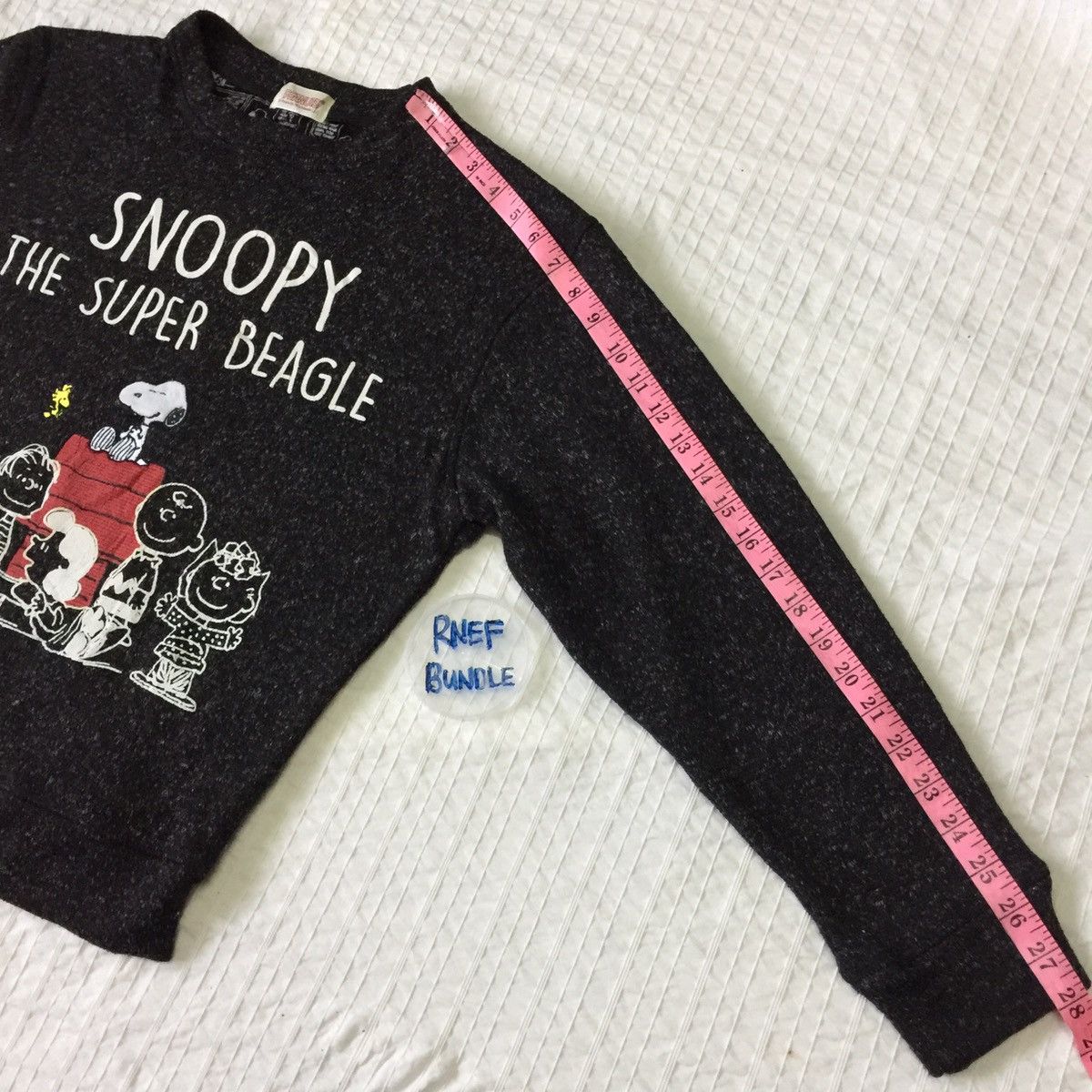 Peanuts vintage sweatshirt snoopy peanut big logo embroidered Size US M / EU 48-50 / 2 - 17 Thumbnail