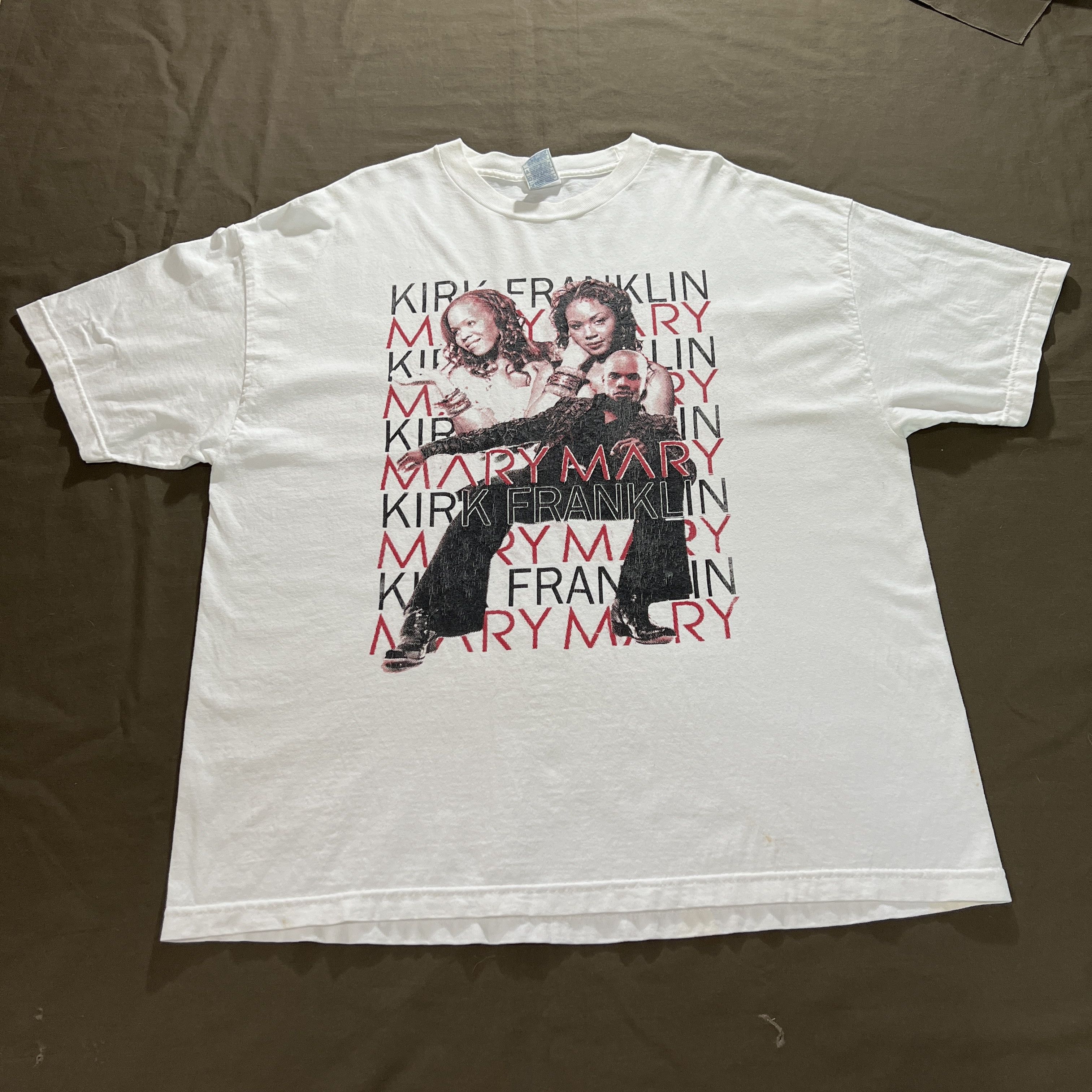 Rap Tees Vintage Y2K Kirk Franklin Mary Mary Tour Tee R&B gospel Size US XXL / EU 58 / 5 - 4 Thumbnail