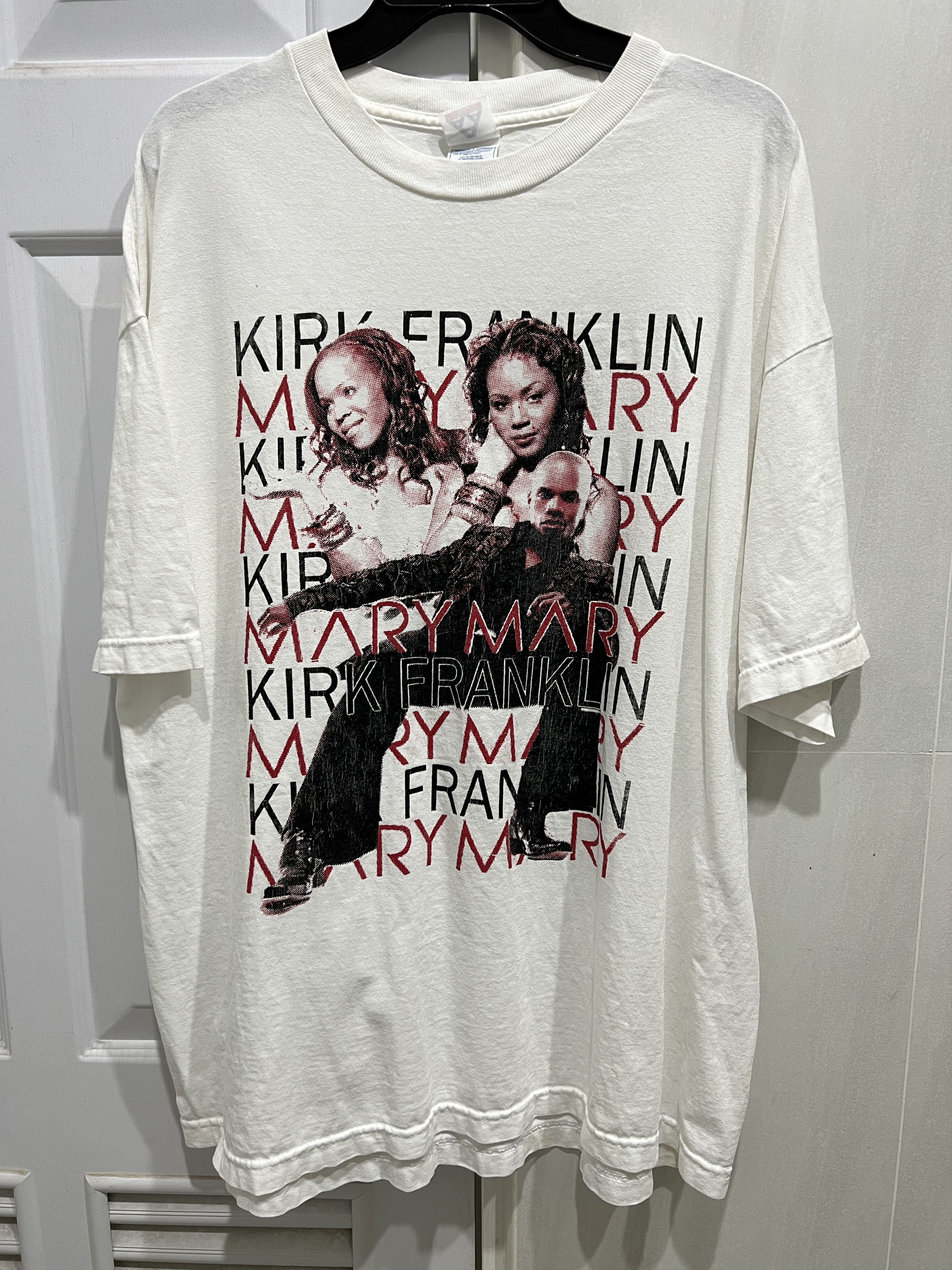 Rap Tees Vintage Y2K Kirk Franklin Mary Mary Tour Tee R&B gospel Size US XXL / EU 58 / 5 - 10 Thumbnail