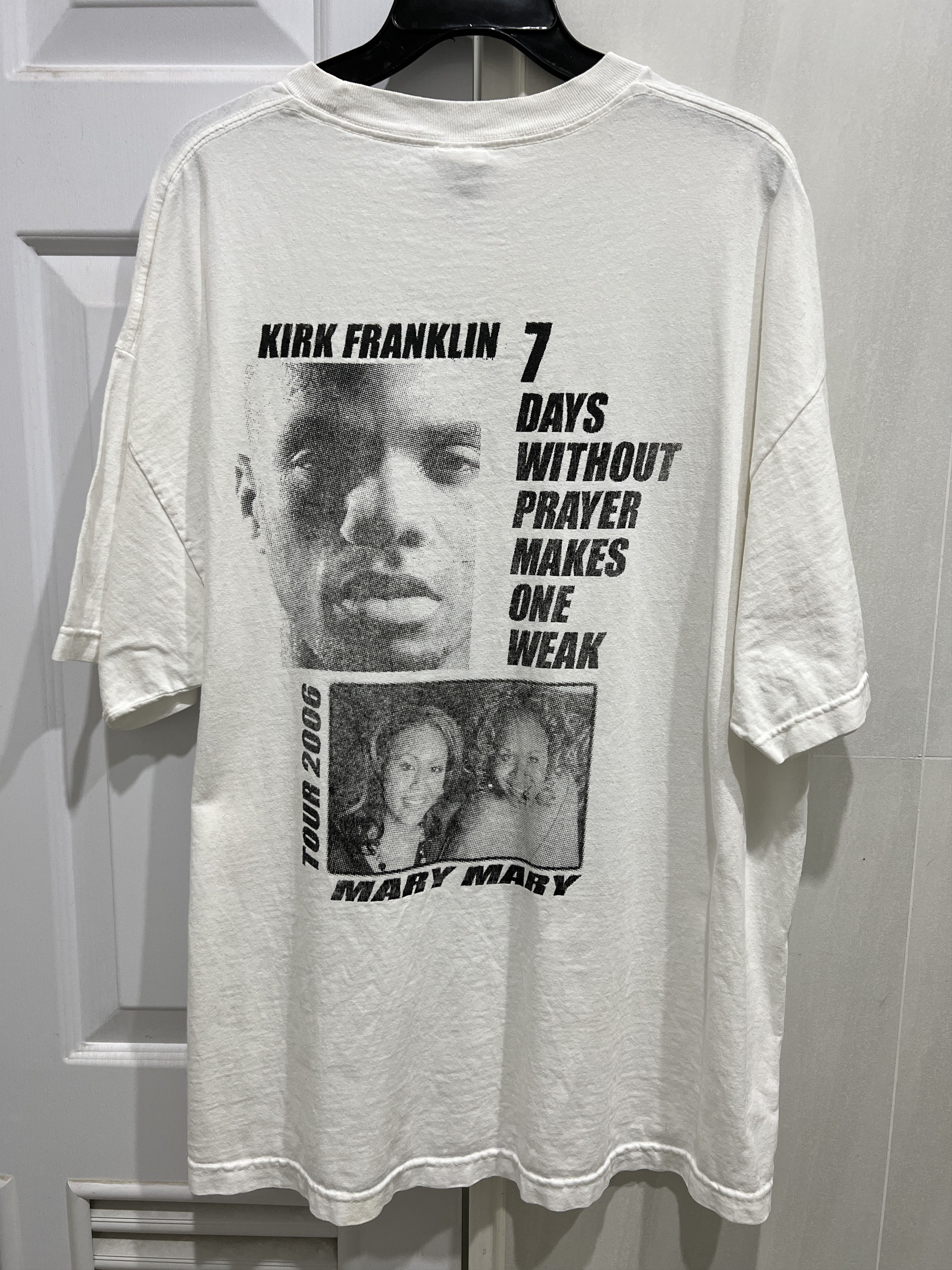 Rap Tees Vintage Y2K Kirk Franklin Mary Mary Tour Tee R&B gospel Size US XXL / EU 58 / 5 - 11 Thumbnail