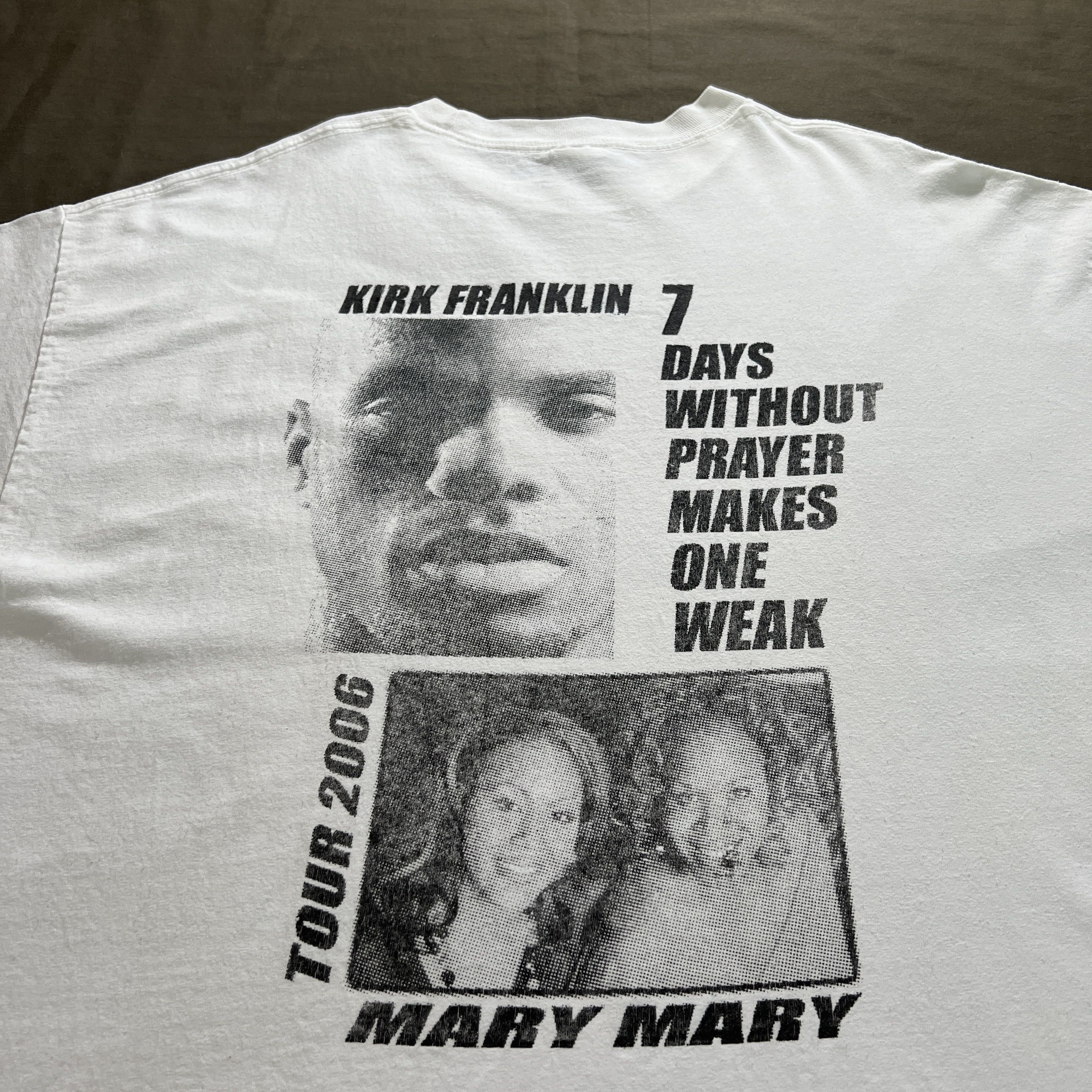 Rap Tees Vintage Y2K Kirk Franklin Mary Mary Tour Tee R&B gospel Size US XXL / EU 58 / 5 - 1 Thumbnail