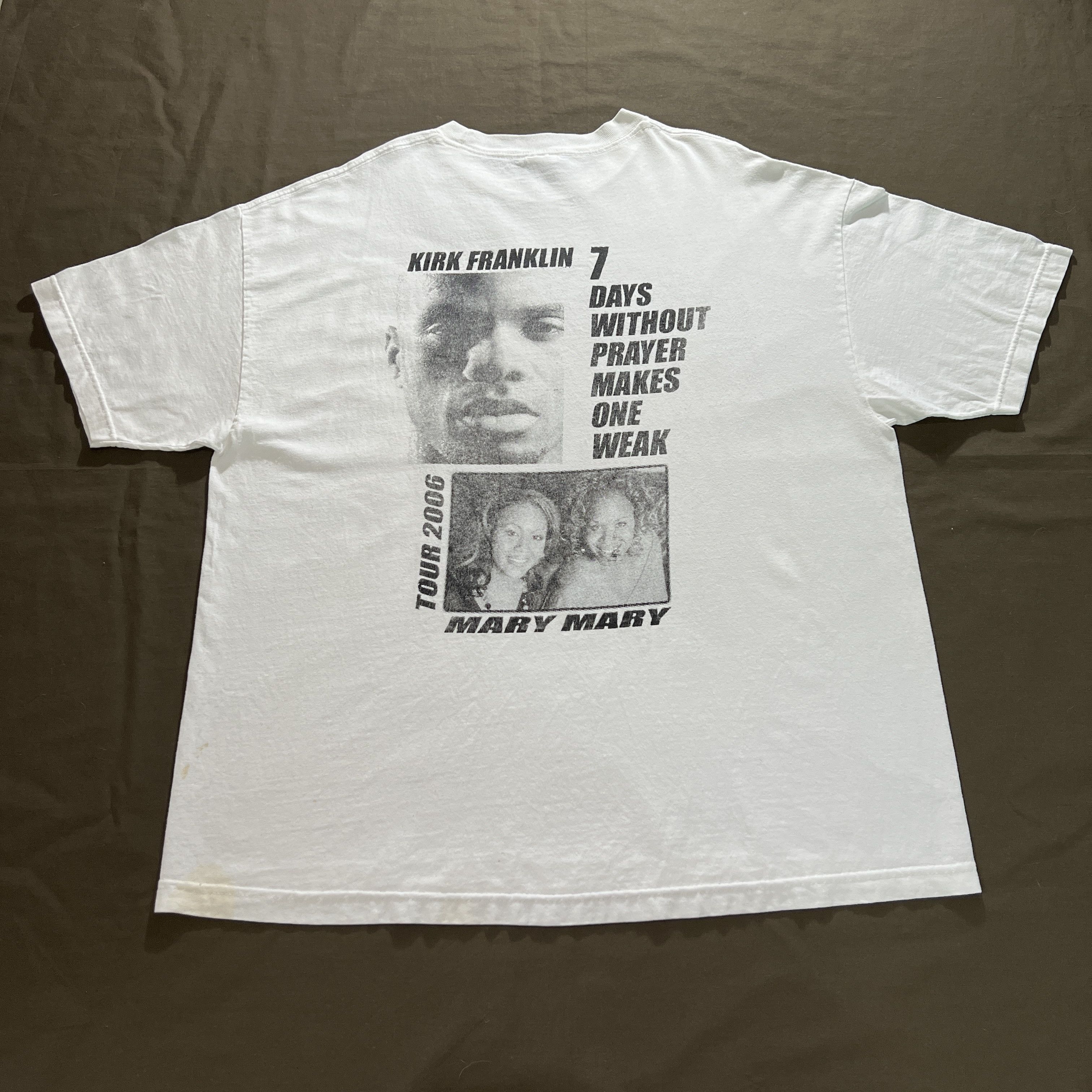 Rap Tees Vintage Y2K Kirk Franklin Mary Mary Tour Tee R&B gospel Size US XXL / EU 58 / 5 - 2 Thumbnail