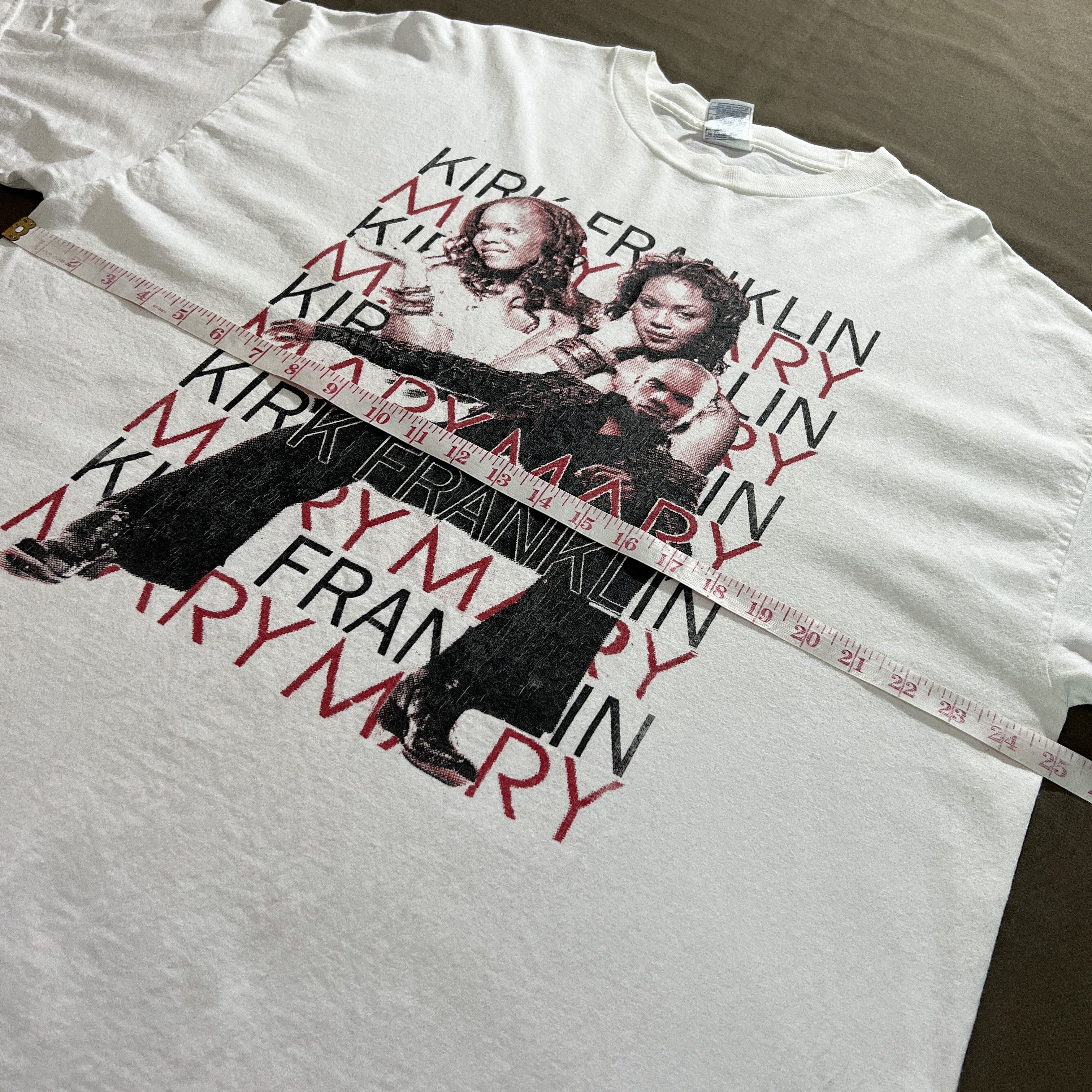 Rap Tees Vintage Y2K Kirk Franklin Mary Mary Tour Tee R&B gospel Size US XXL / EU 58 / 5 - 12 Thumbnail