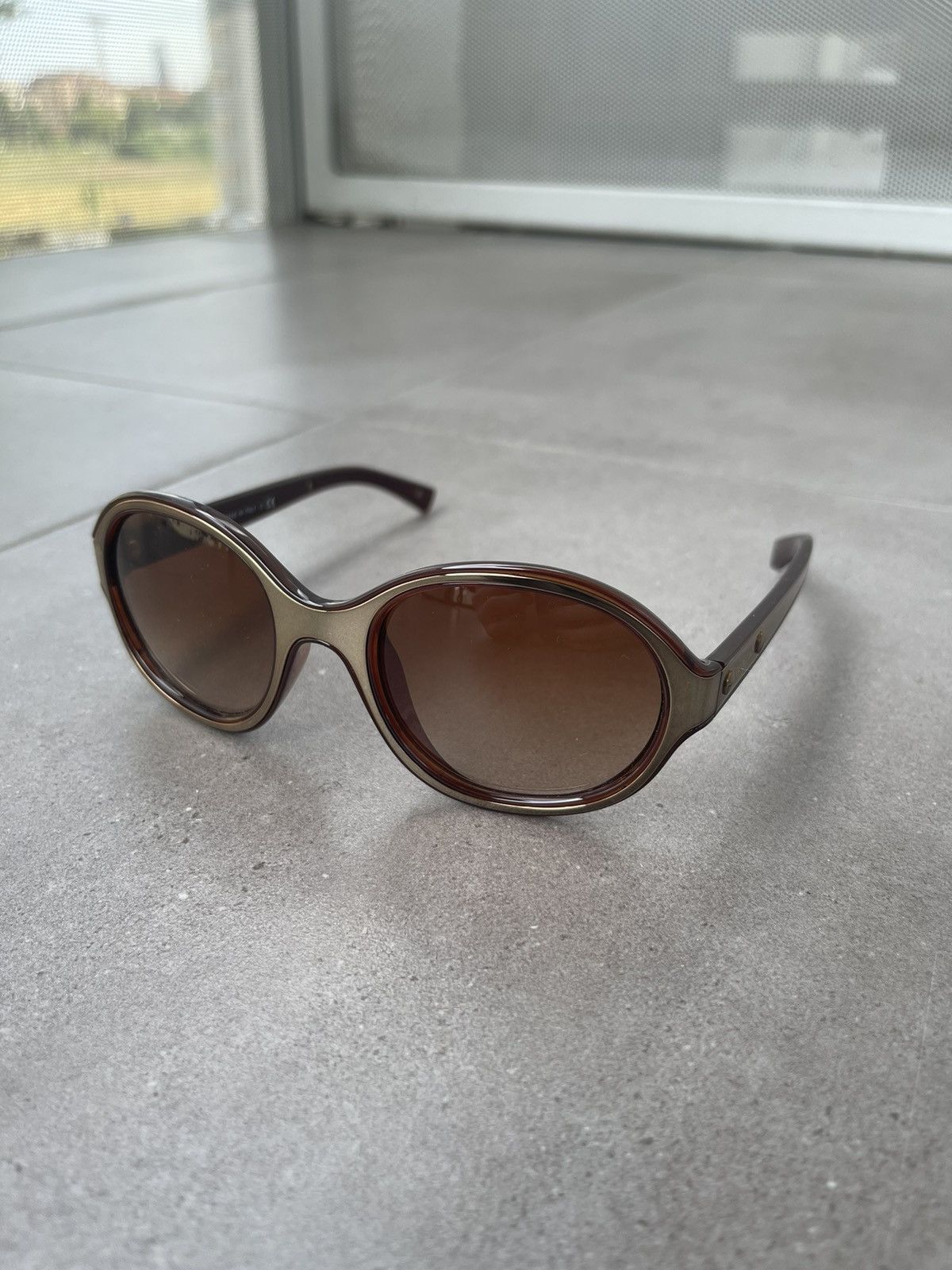 Armani × Emporio Armani × Giorgio Armani Giorgio Armani AR8015 5044/13 Cobain Rose Gold Sunglasses Size ONE SIZE - 1 Thumbnail
