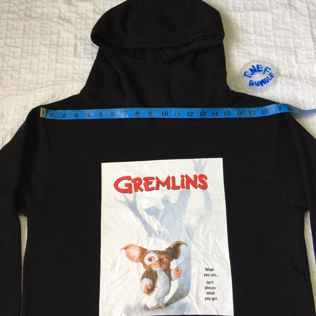 Vintage Vintage ©️Warner Bros Gremlin hoodie sweatshirt Size US M / EU 48-50 / 2 - 15 Thumbnail