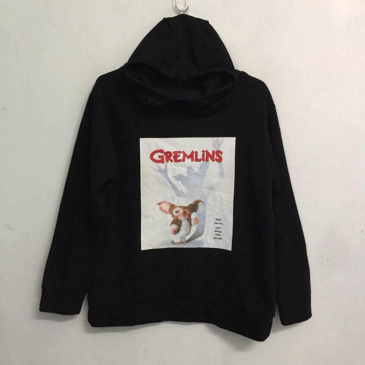 image of Movie x Vintage Warner Bros Gremlin Hoodie Sweatshirt, Men's (Size Medium)