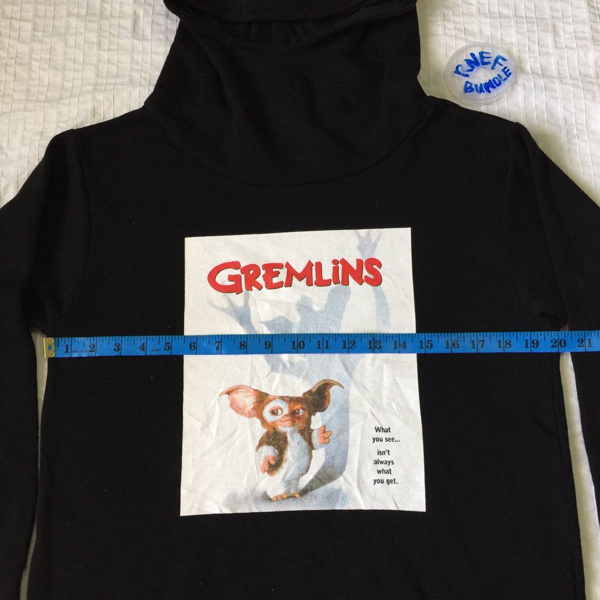 Vintage Vintage ©️Warner Bros Gremlin hoodie sweatshirt Size US M / EU 48-50 / 2 - 14 Thumbnail