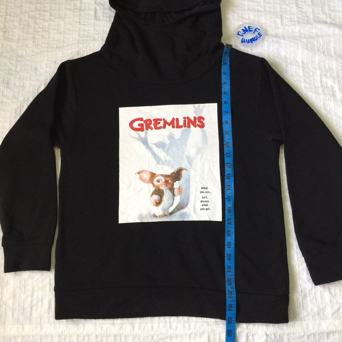 Vintage Vintage ©️Warner Bros Gremlin hoodie sweatshirt Size US M / EU 48-50 / 2 - 16 Thumbnail