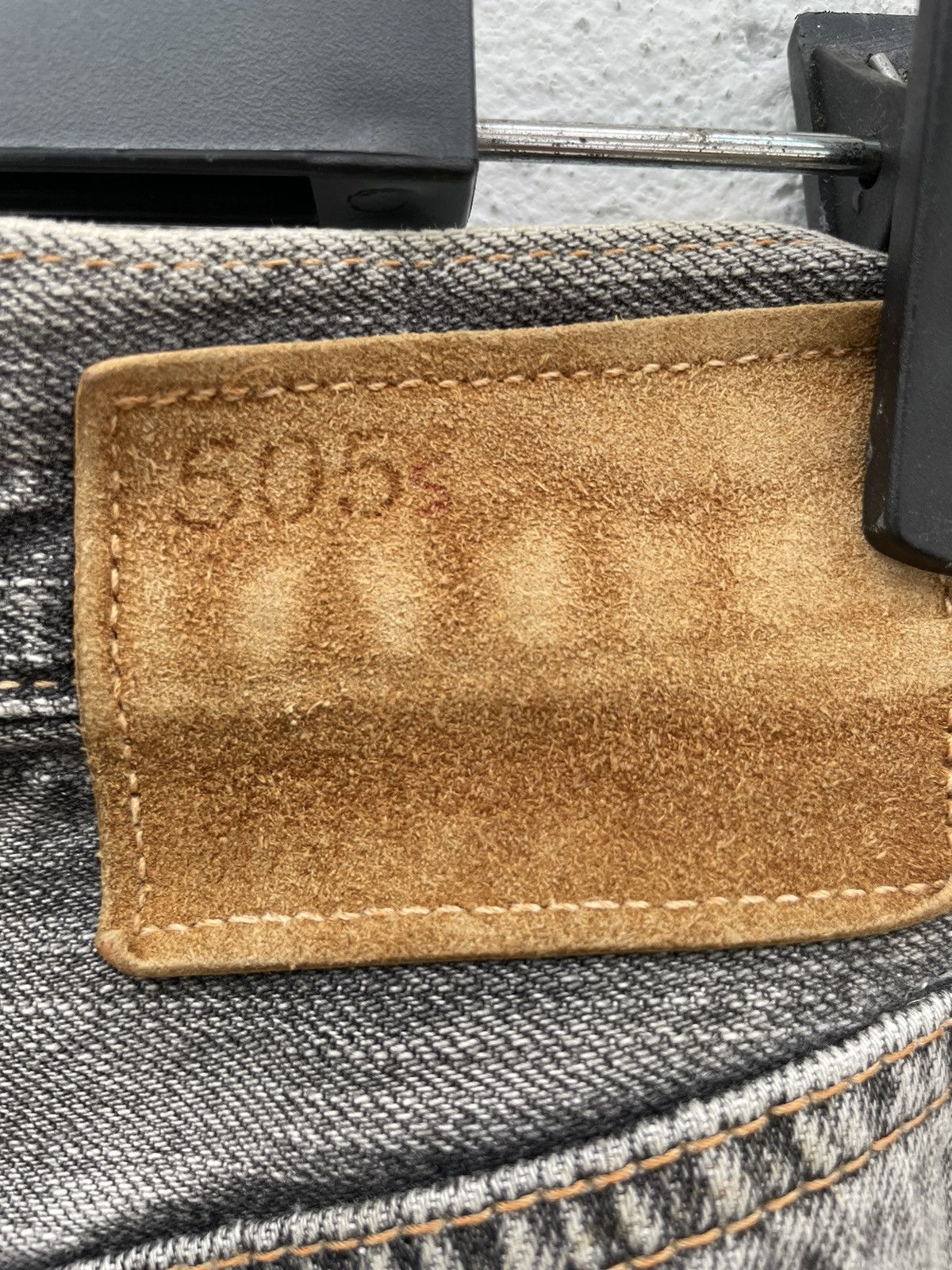Edwin × Vintage EDWIN 505 Reconstructed Selvedge Denim Jeans Size US 31 - 18 Thumbnail