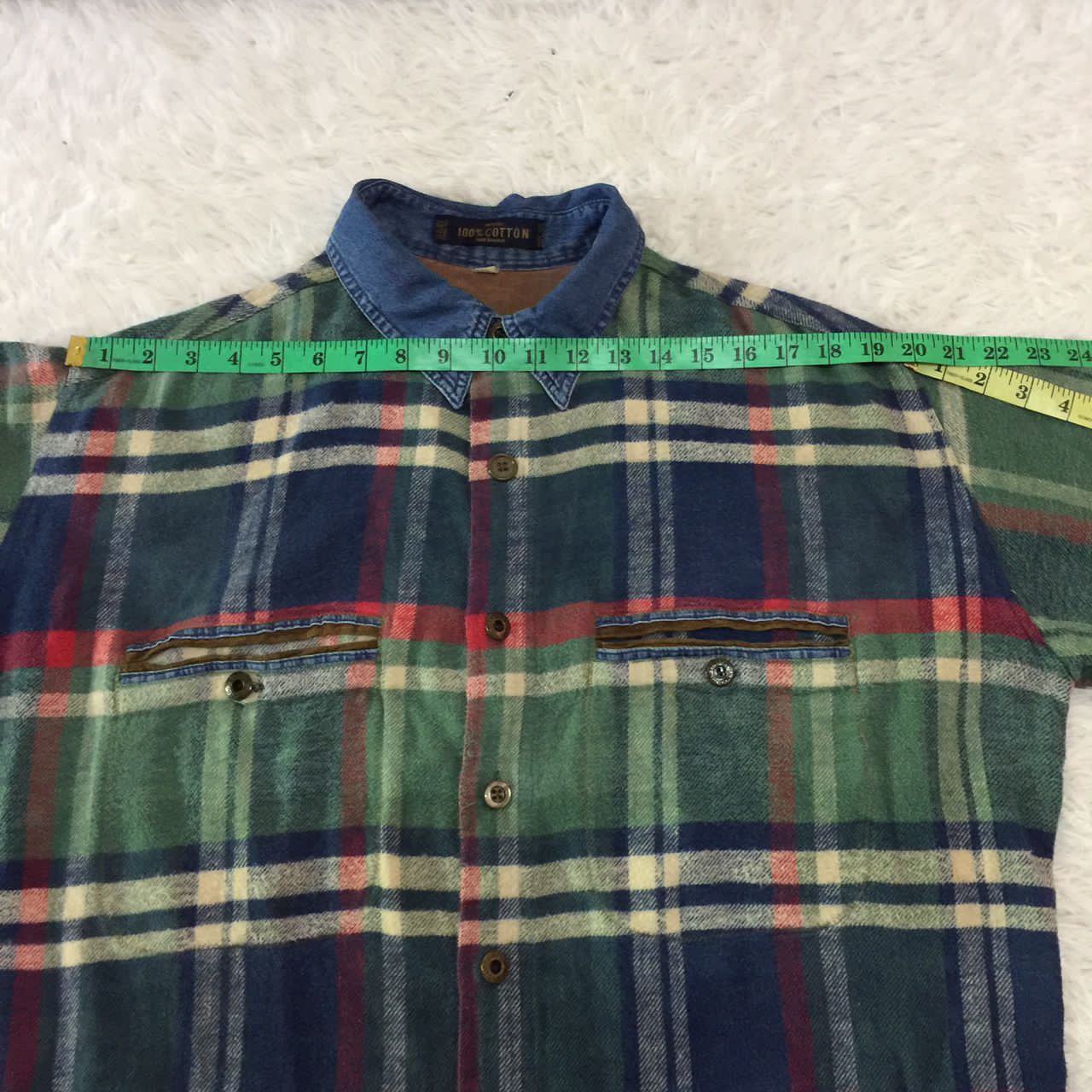 Other Friday Club Flannel made in Qatar Size US L / EU 52-54 / 3 - 4 Thumbnail