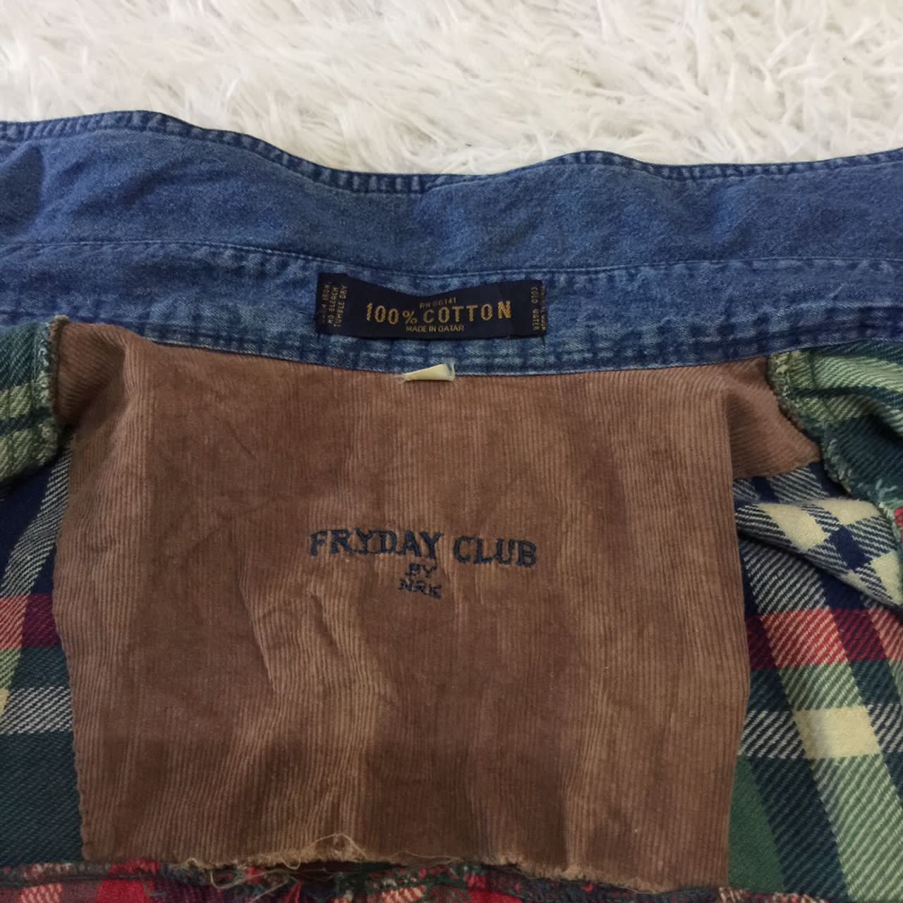 Other Friday Club Flannel made in Qatar Size US L / EU 52-54 / 3 - 8 Thumbnail