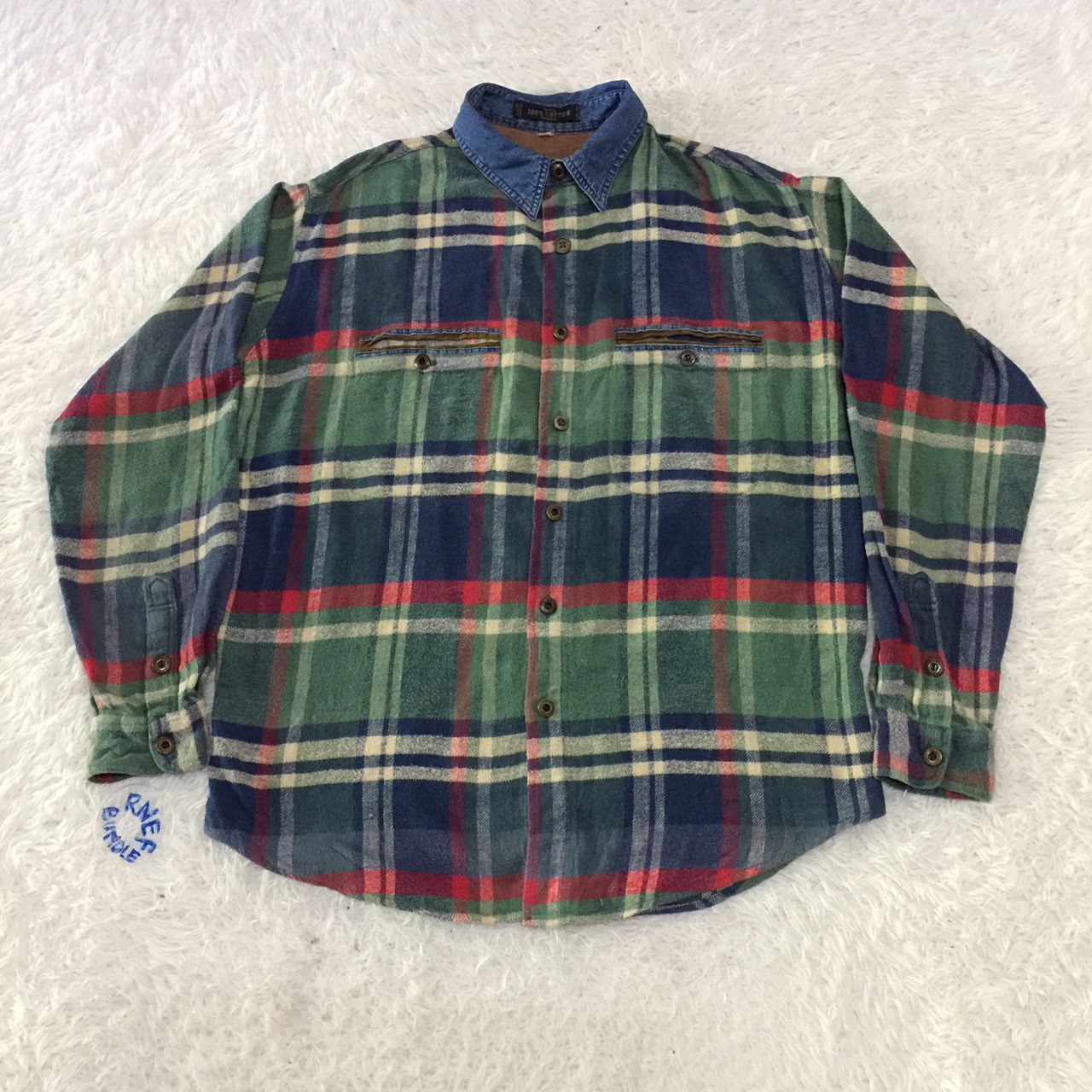 Other Friday Club Flannel made in Qatar Size US L / EU 52-54 / 3 - 1 Thumbnail