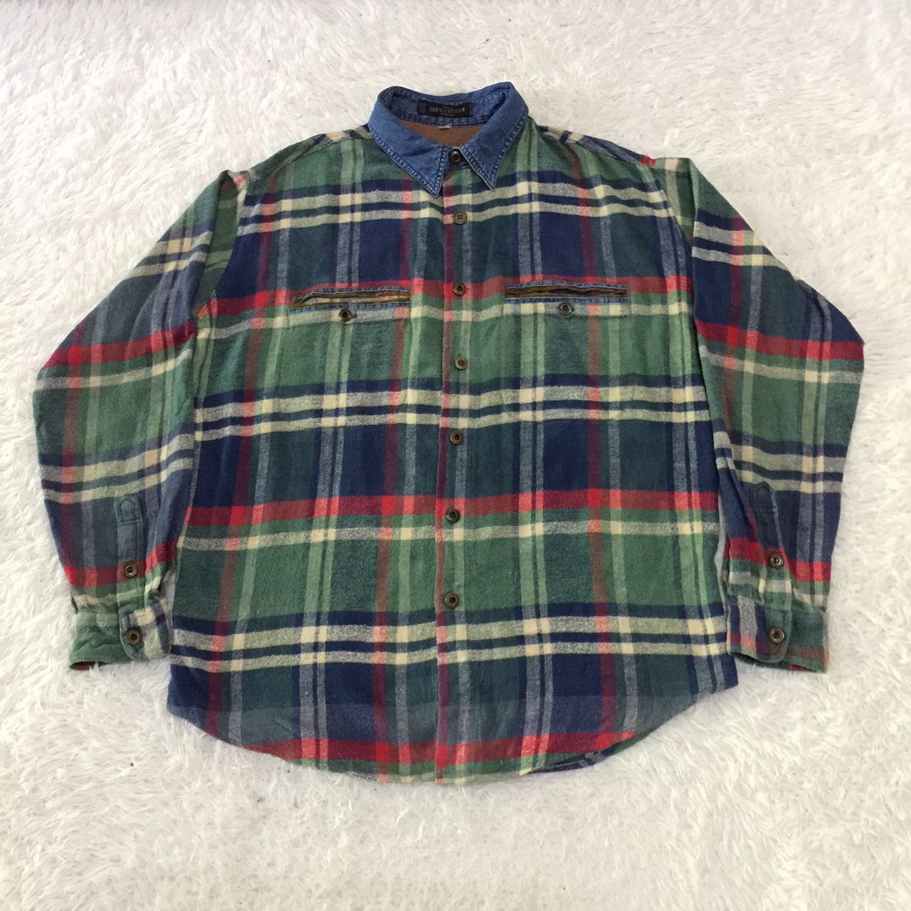 Other Friday Club Flannel made in Qatar Size US L / EU 52-54 / 3 - 11 Thumbnail