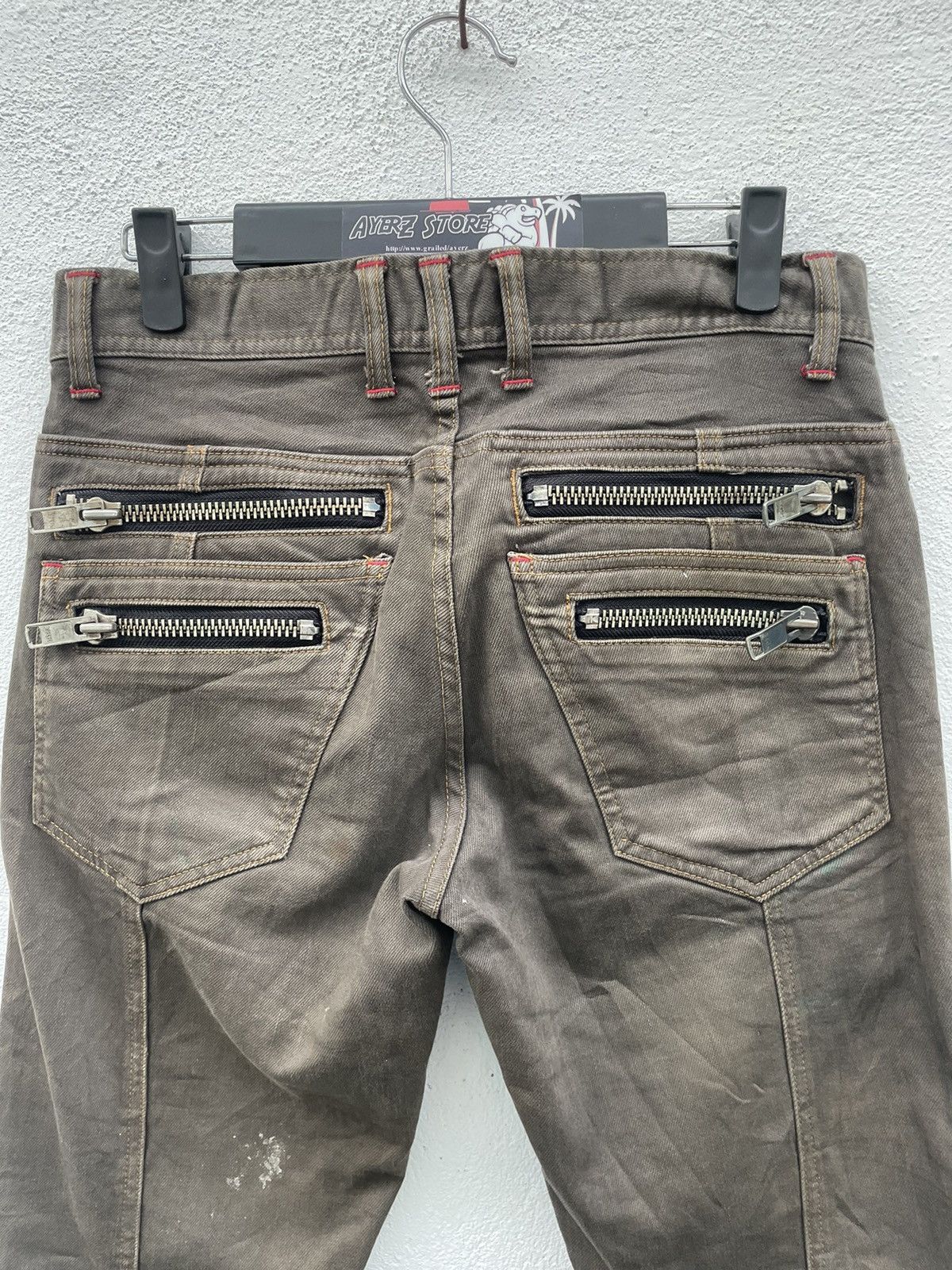 PPFM PPFM Slim Fits Zipper Jeans Made in Japan Size US 32 / EU 48 - 10 Thumbnail