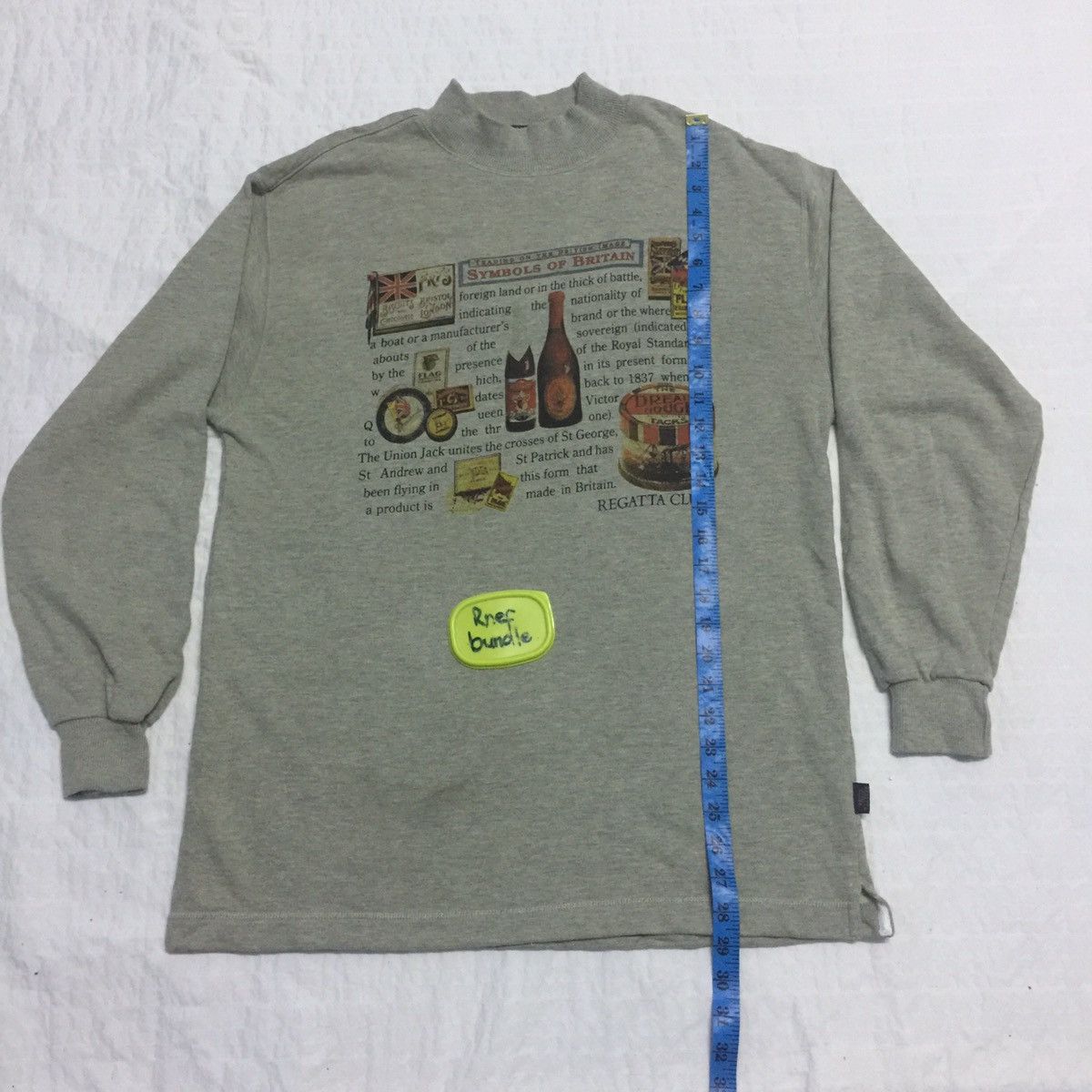 Japanese Brand Rare Regatta club symbols of Britain Sweatshirt Size US L / EU 52-54 / 3 - 16 Thumbnail