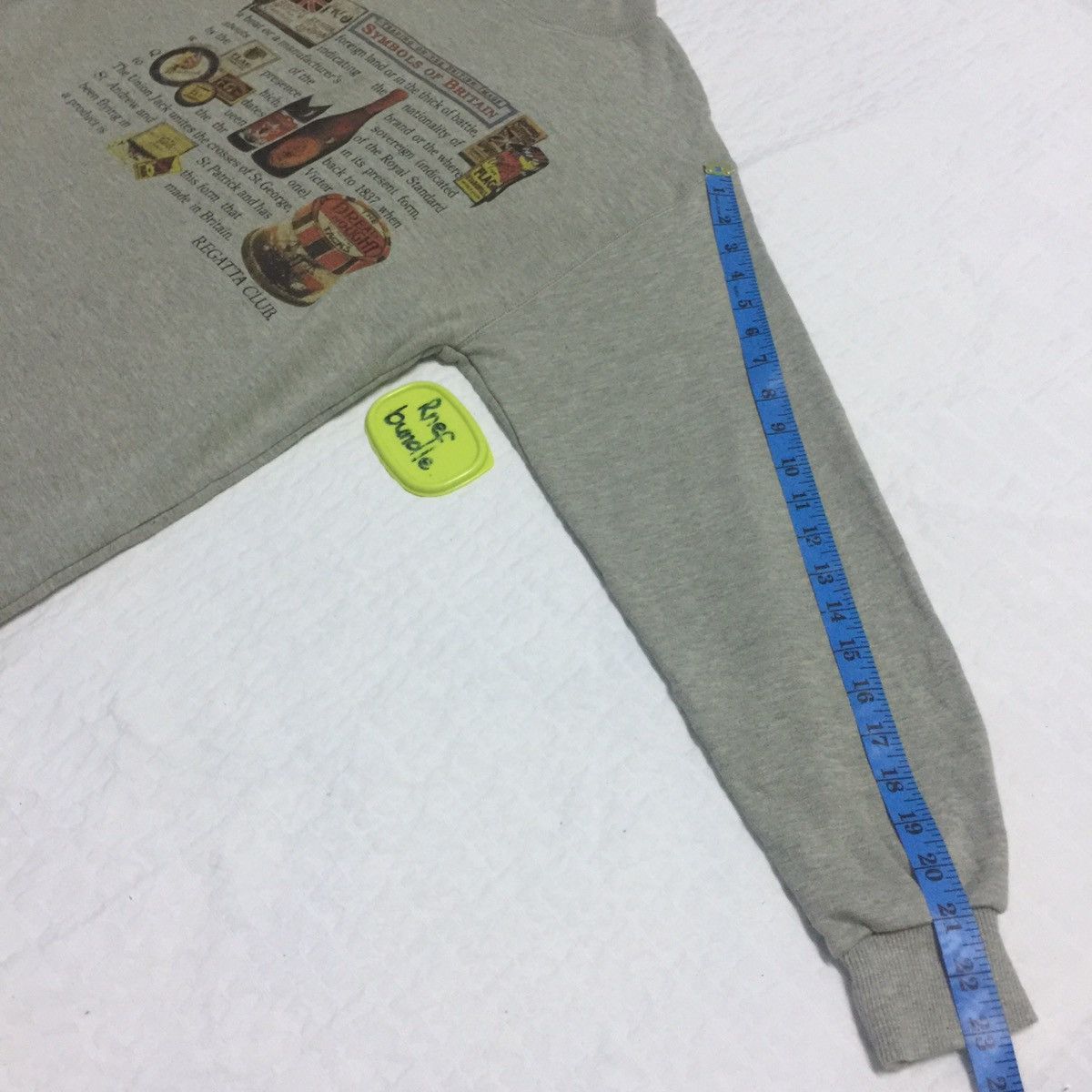Japanese Brand Rare Regatta club symbols of Britain Sweatshirt Size US L / EU 52-54 / 3 - 18 Thumbnail