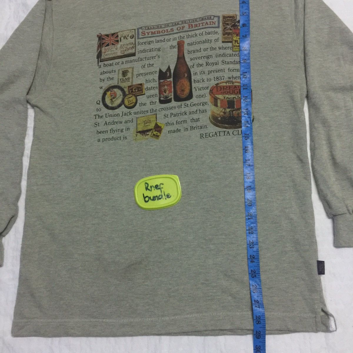 Japanese Brand Rare Regatta club symbols of Britain Sweatshirt Size US L / EU 52-54 / 3 - 17 Thumbnail