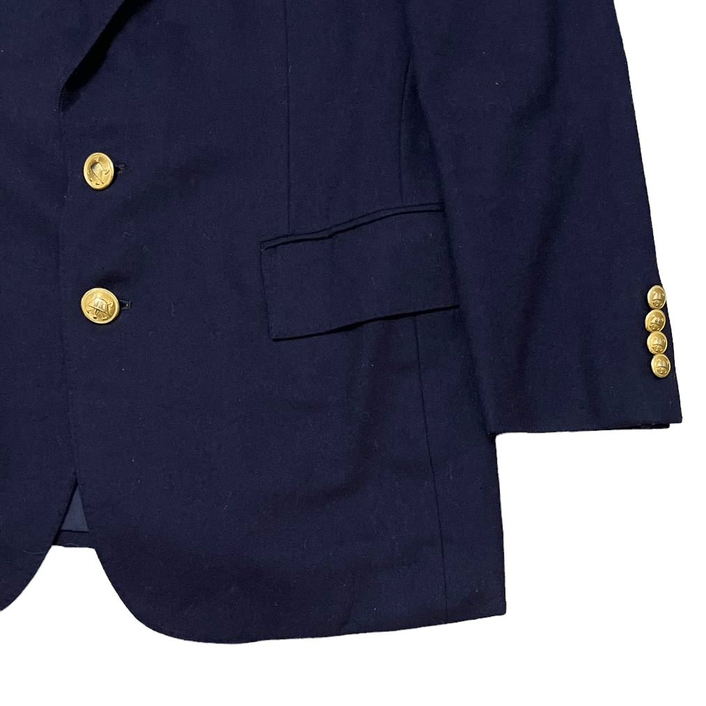 Polo Ralph Lauren Vintage Polo Ralph Lauren Gold Button Wool Blazer Size US M / EU 48-50 / 2 - 4 Thumbnail