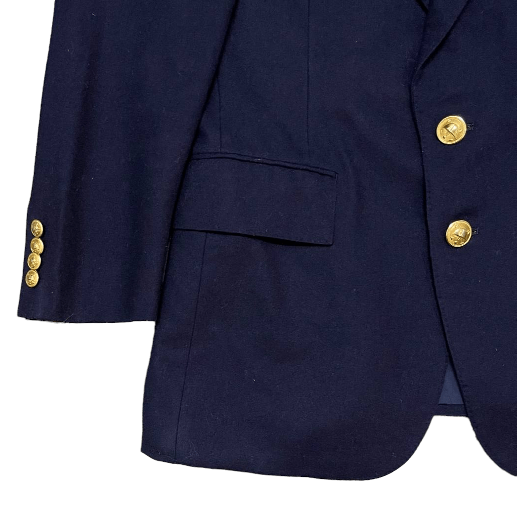Polo Ralph Lauren Vintage Polo Ralph Lauren Gold Button Wool Blazer Size US M / EU 48-50 / 2 - 3 Thumbnail