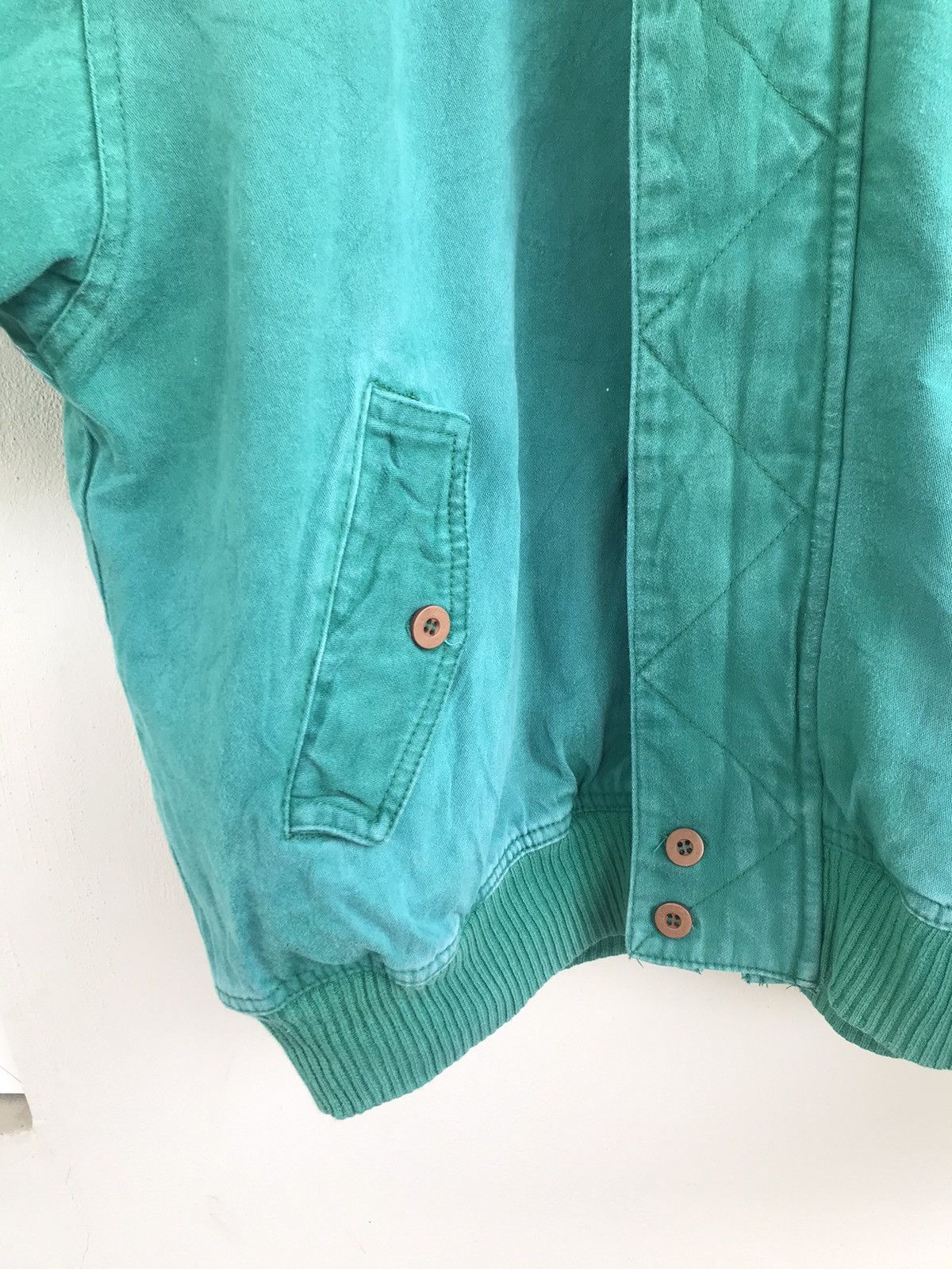 Coca Cola Vtg Coca Cola (coke) hooded bomber velvet jacket Size US M / EU 48-50 / 2 - 8 Thumbnail