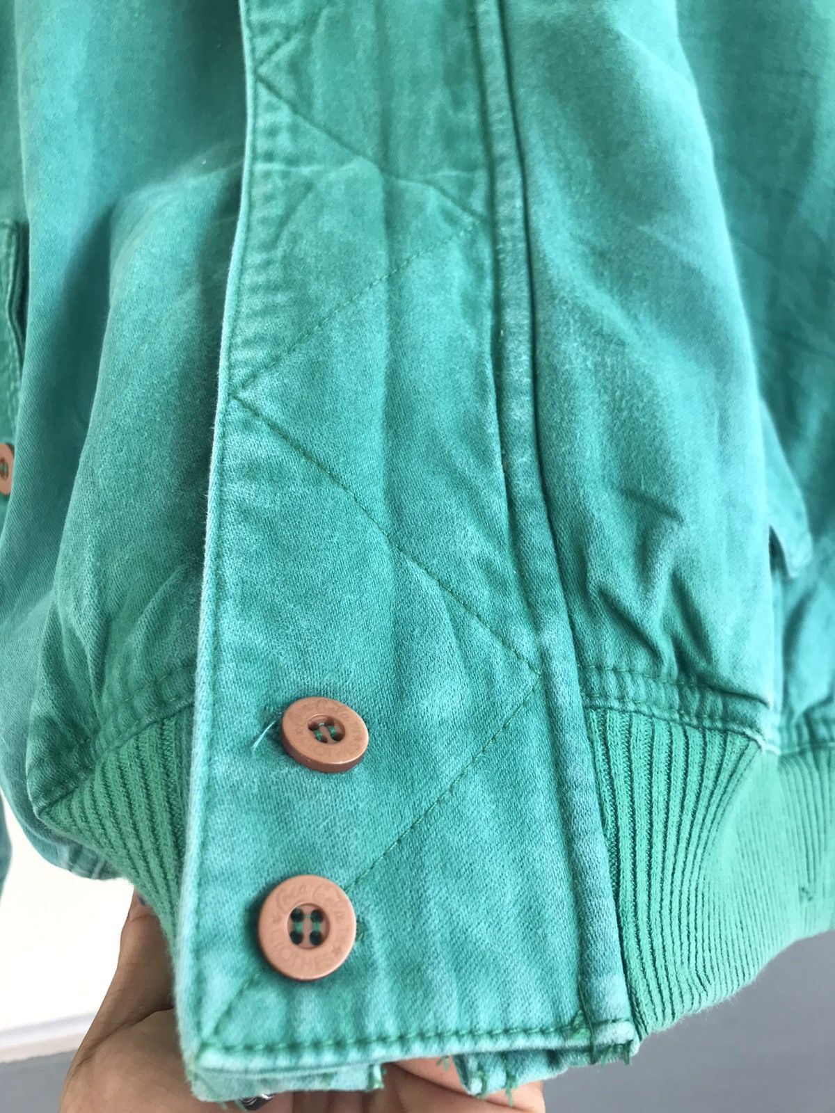 Coca Cola Vtg Coca Cola (coke) hooded bomber velvet jacket Size US M / EU 48-50 / 2 - 7 Thumbnail