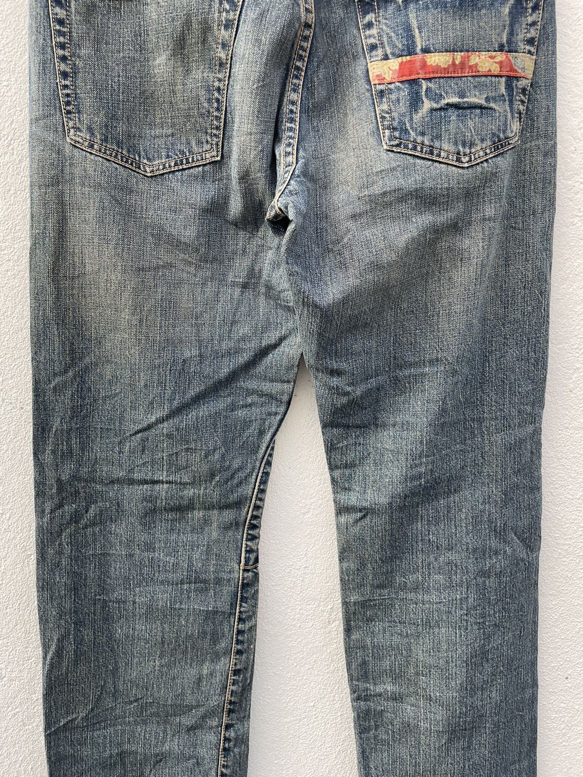 If Six Was Nine × Takeo Kikuchi Takeo Kikuchi Distressed Jeans Size US 33 - 10 Thumbnail