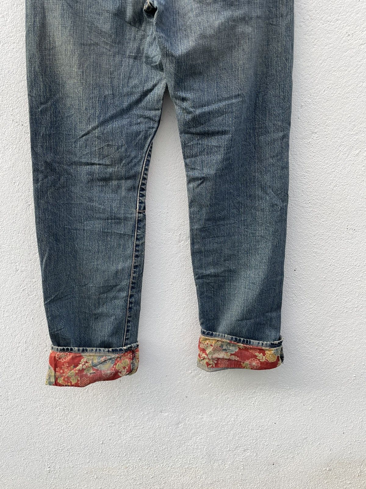 If Six Was Nine × Takeo Kikuchi Takeo Kikuchi Distressed Jeans Size US 33 - 13 Thumbnail