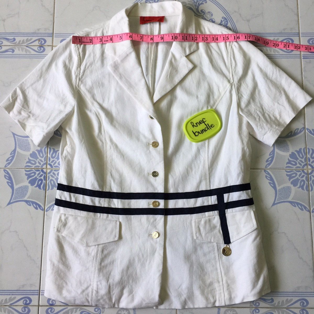 Japanese Brand × Roberta di Camerino ROBERTO DI CAMERINO Blazer Jacket Size S / US 4 / IT 40 - 9 Thumbnail