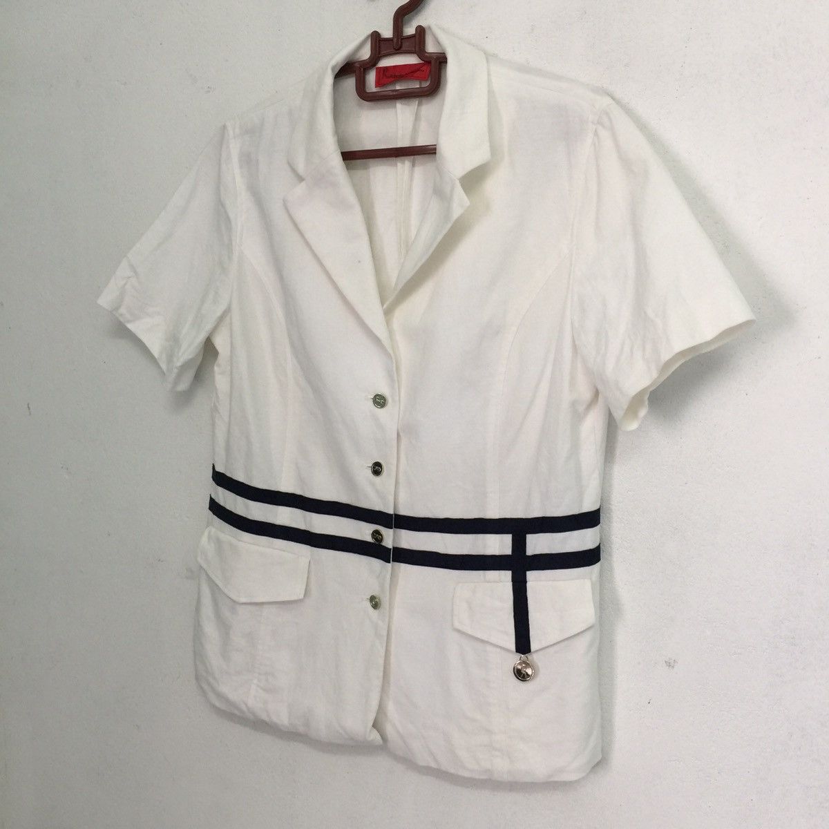 Japanese Brand × Roberta di Camerino ROBERTO DI CAMERINO Blazer Jacket Size S / US 4 / IT 40 - 2 Thumbnail