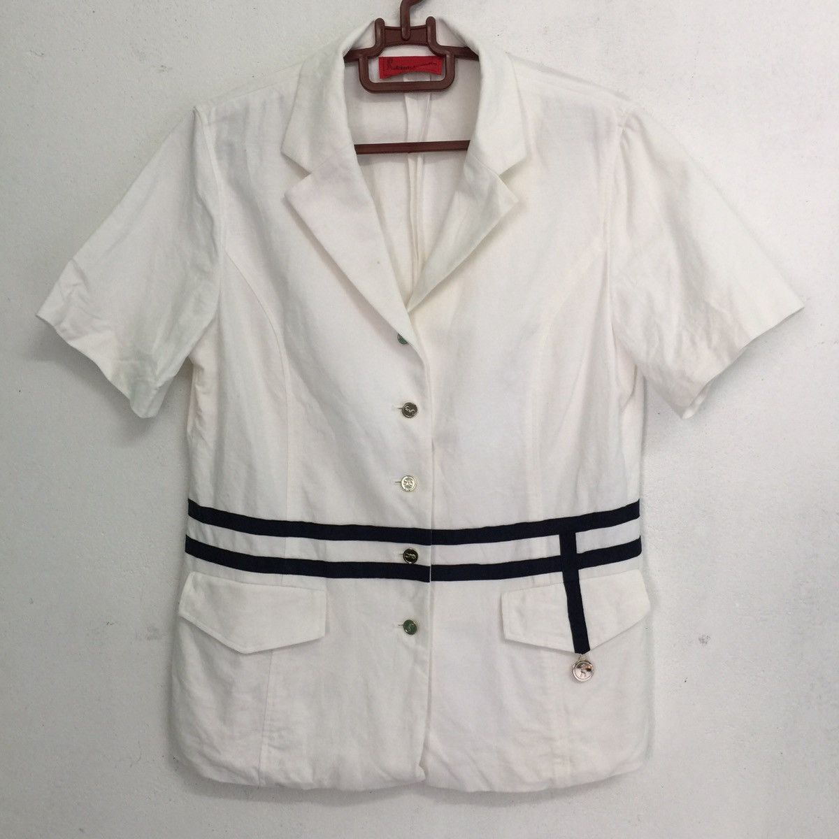 Japanese Brand × Roberta di Camerino ROBERTO DI CAMERINO Blazer Jacket Size S / US 4 / IT 40 - 1 Thumbnail