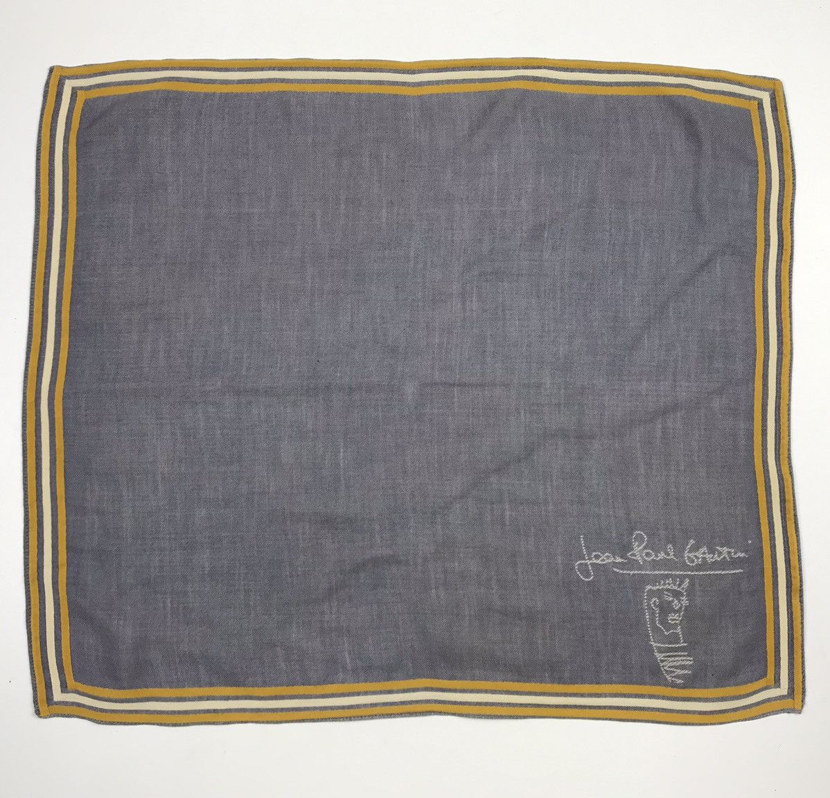 Jean Paul Gaultier Jean Paul Gaultier Bandana handkerchief neckerchief HC0595 Size ONE SIZE - 4 Thumbnail