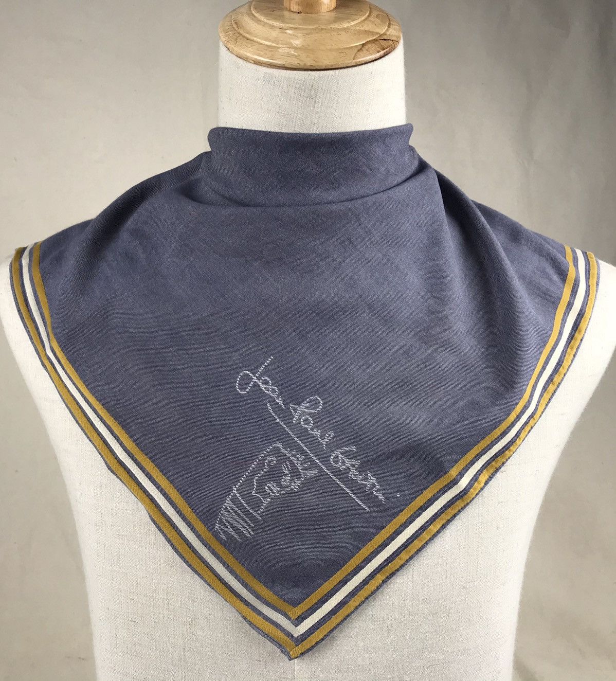 Jean Paul Gaultier Jean Paul Gaultier Bandana handkerchief neckerchief HC0595 Size ONE SIZE - 2 Thumbnail