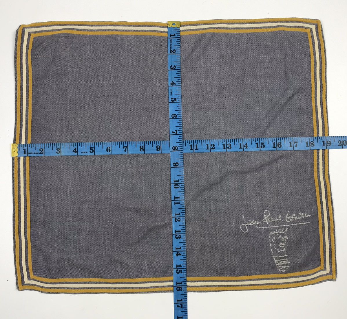 Jean Paul Gaultier Jean Paul Gaultier Bandana handkerchief neckerchief HC0595 Size ONE SIZE - 5 Thumbnail
