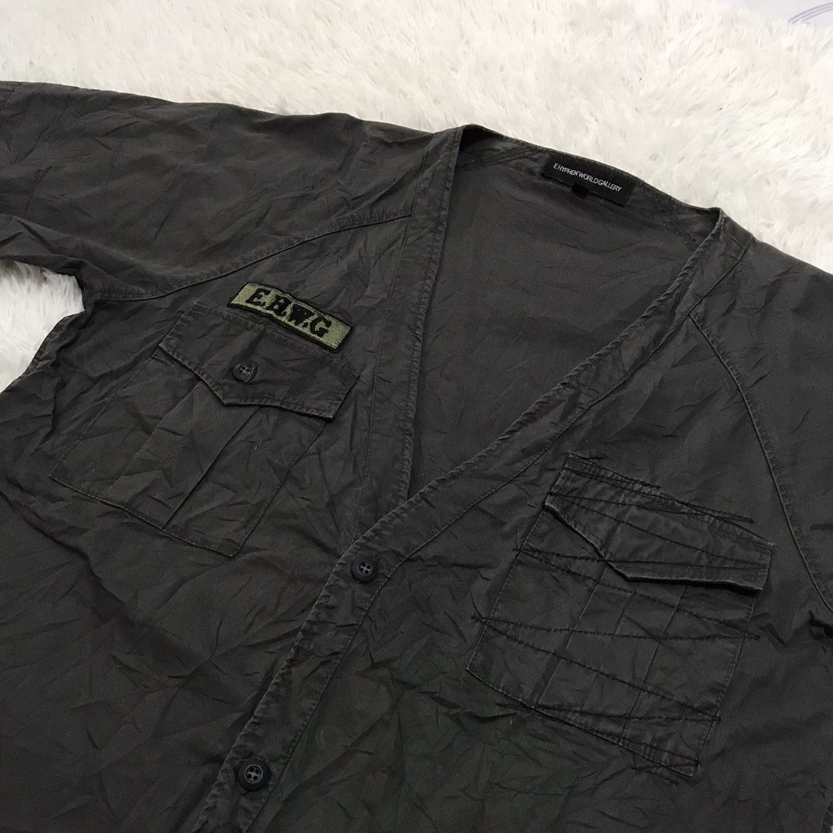 Japanese Brand Ehyphen world gallery cardigan design shirt Size US M / EU 48-50 / 2 - 13 Thumbnail