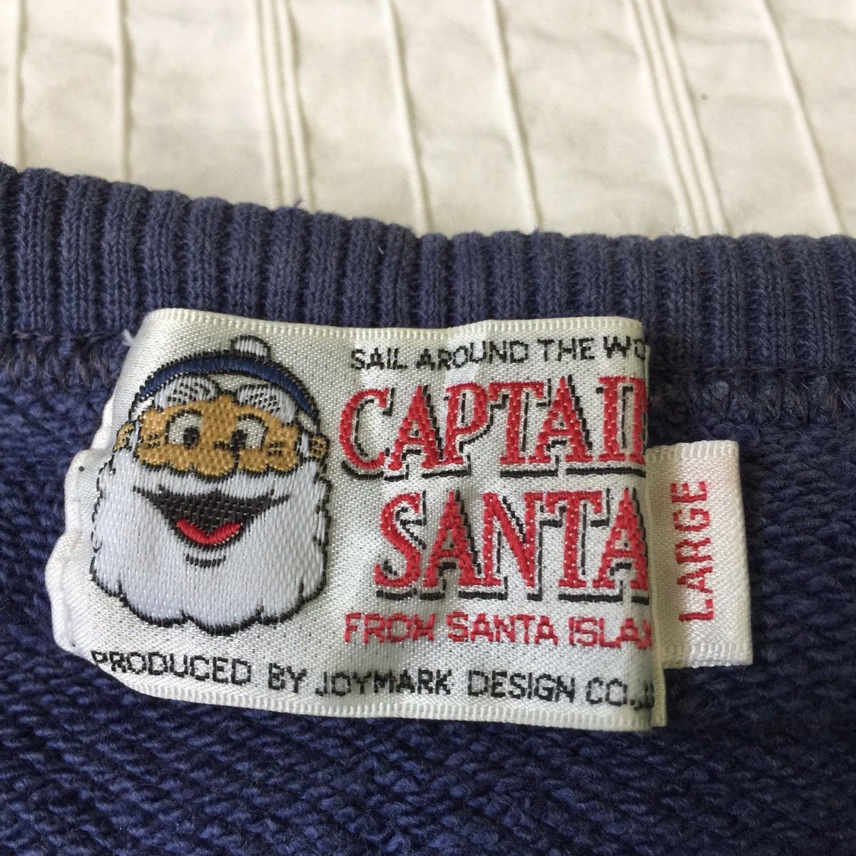 Vintage Captain santa double side print sweatshirt made in Japan Size US L / EU 52-54 / 3 - 11 Thumbnail