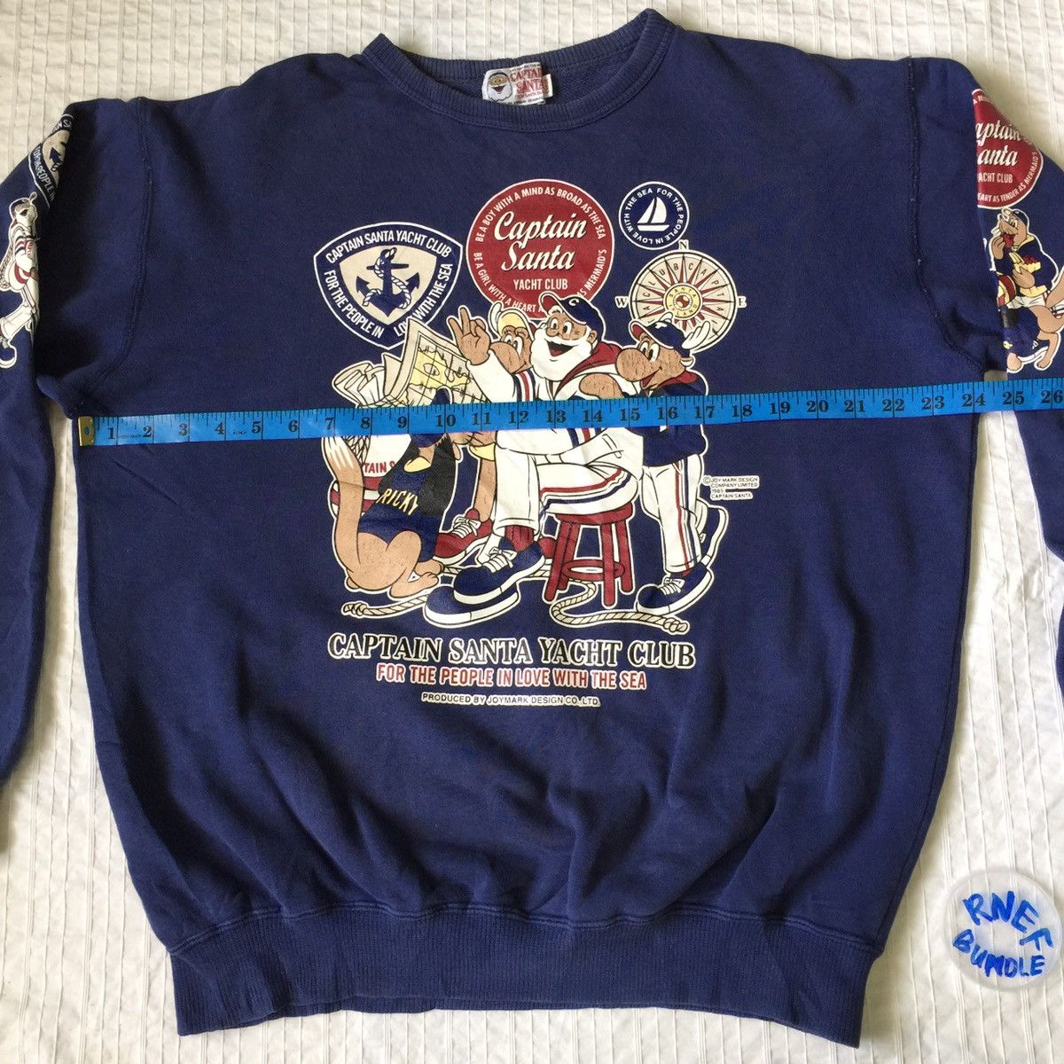 Vintage Captain santa double side print sweatshirt made in Japan Size US L / EU 52-54 / 3 - 15 Thumbnail