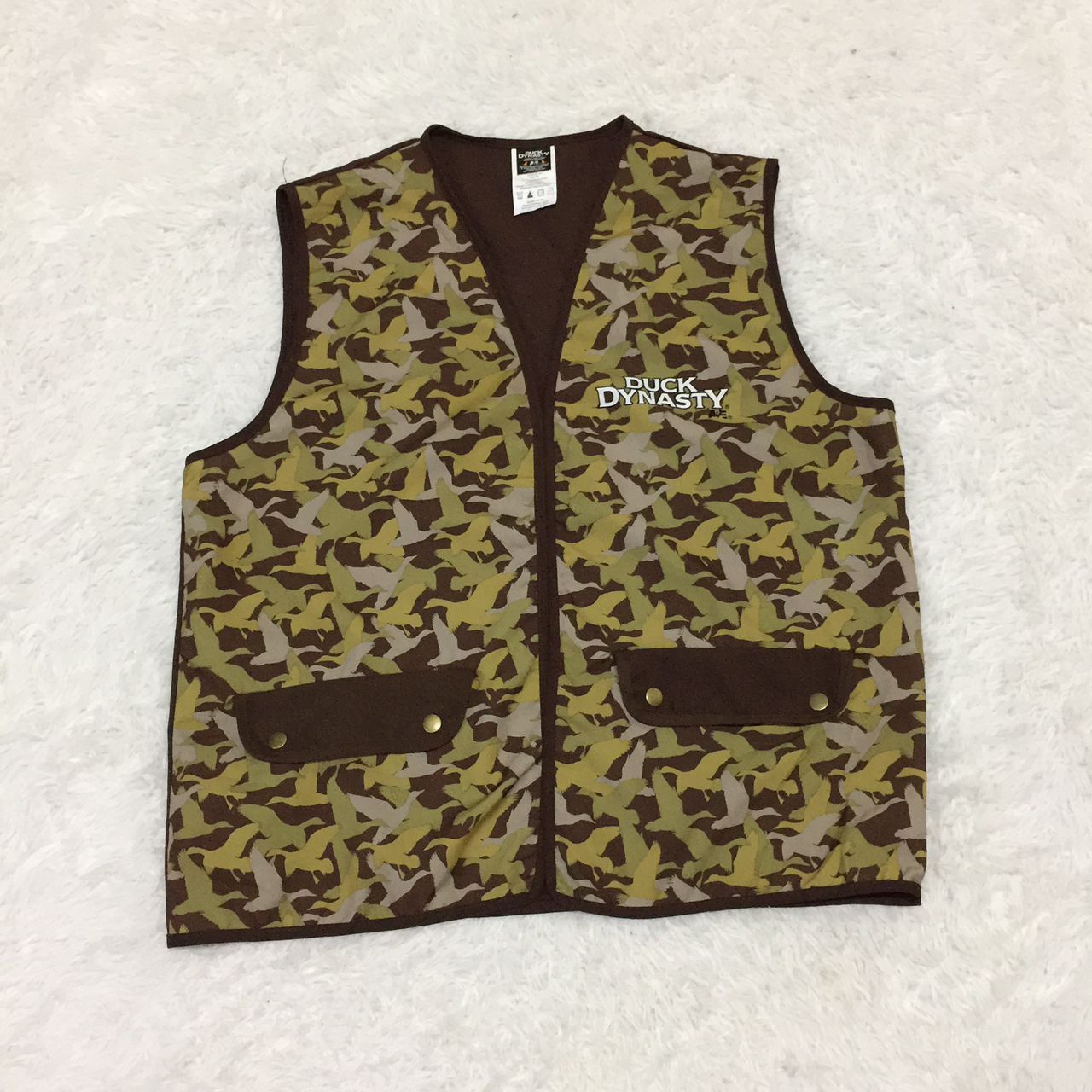 Japanese Brand Duck Dynasty Vest Size US XL / EU 56 / 4 - 8 Thumbnail