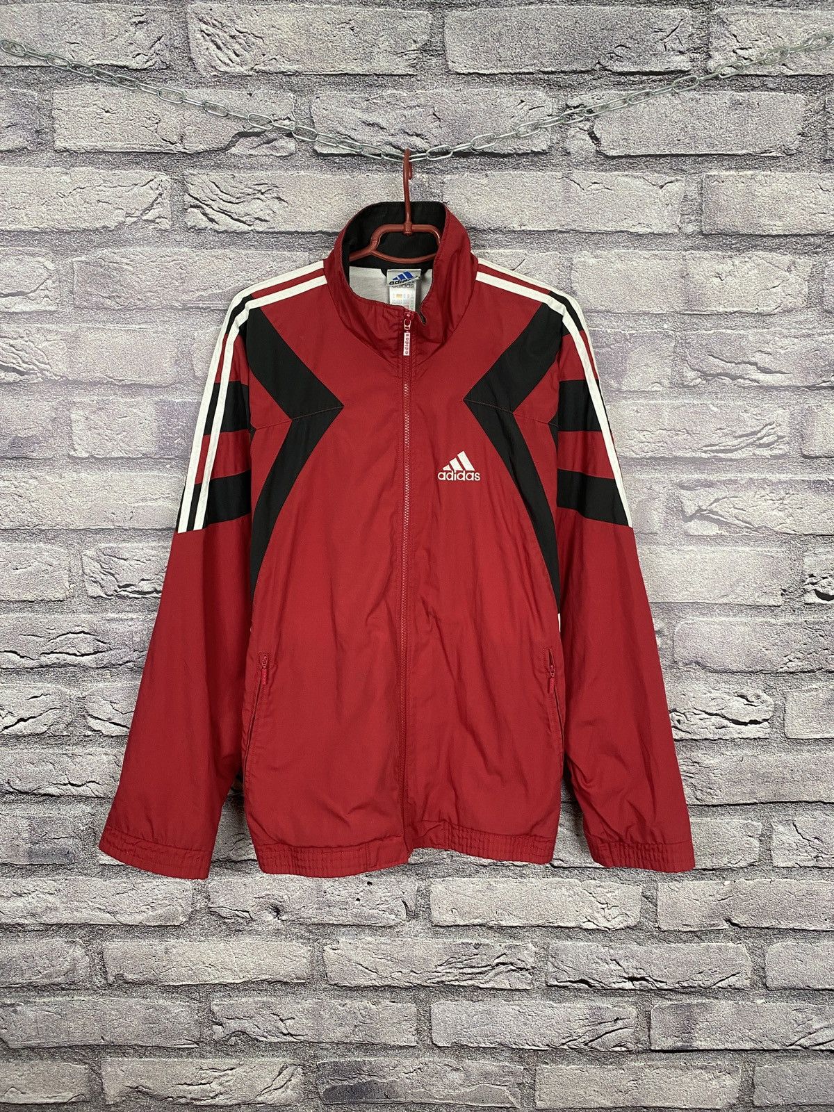 Vintage Vintage stripes olympic Adidas jacket y2k rare track Size US L / EU 52-54 / 3 - 1 Thumbnail