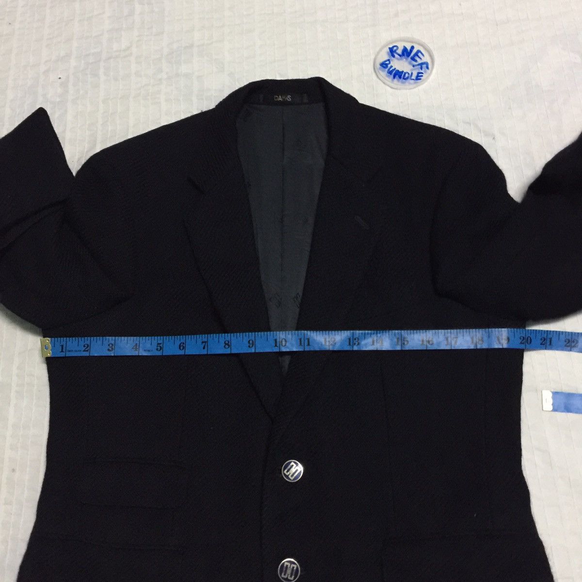 DAKS Daks blazer jacket made in Japan (100% wool) Size US S / EU 44-46 / 1 - 18 Thumbnail