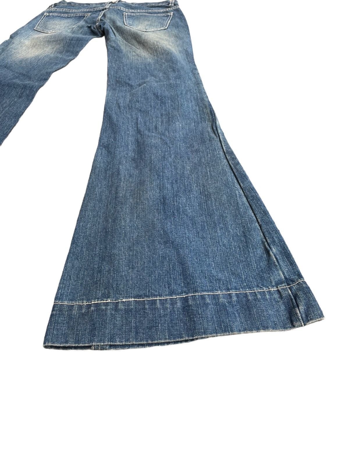 Japanese Brand Bootcut Colza Low Rise Japanese Brand Flare Jeans Size US 28 / EU 44 - 11 Thumbnail