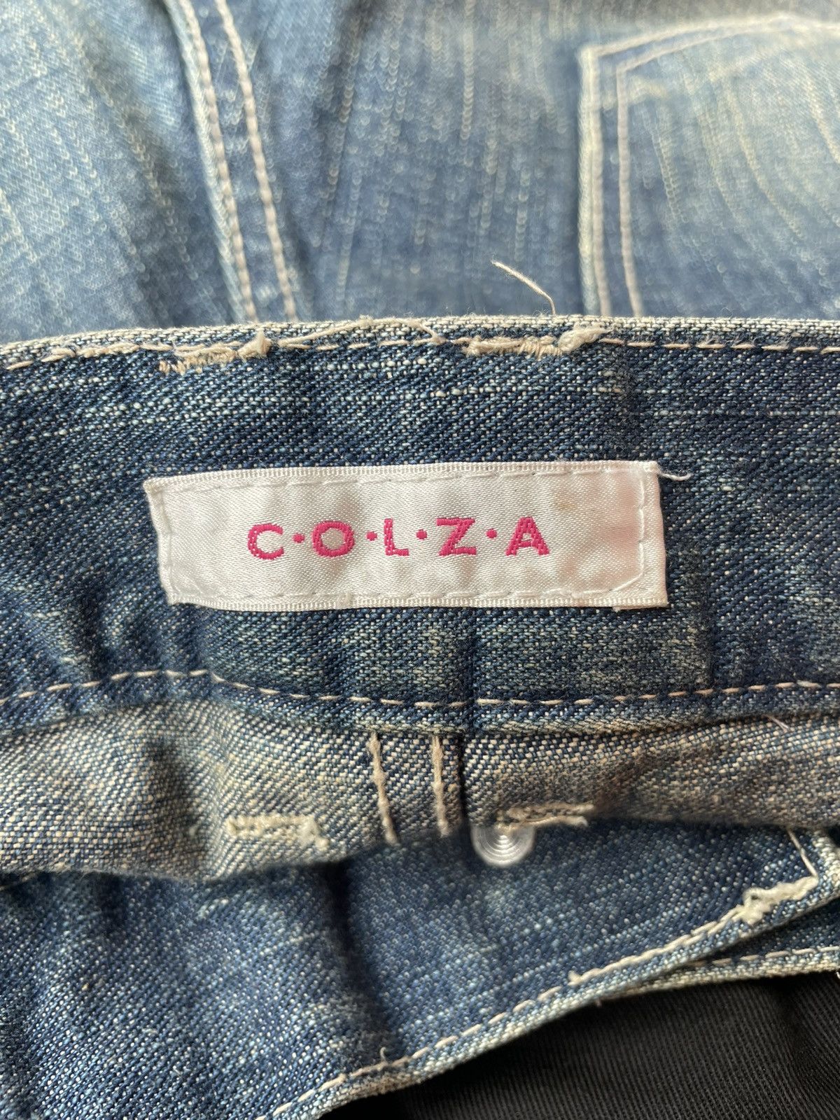 Japanese Brand Bootcut Colza Low Rise Japanese Brand Flare Jeans Size US 28 / EU 44 - 13 Thumbnail