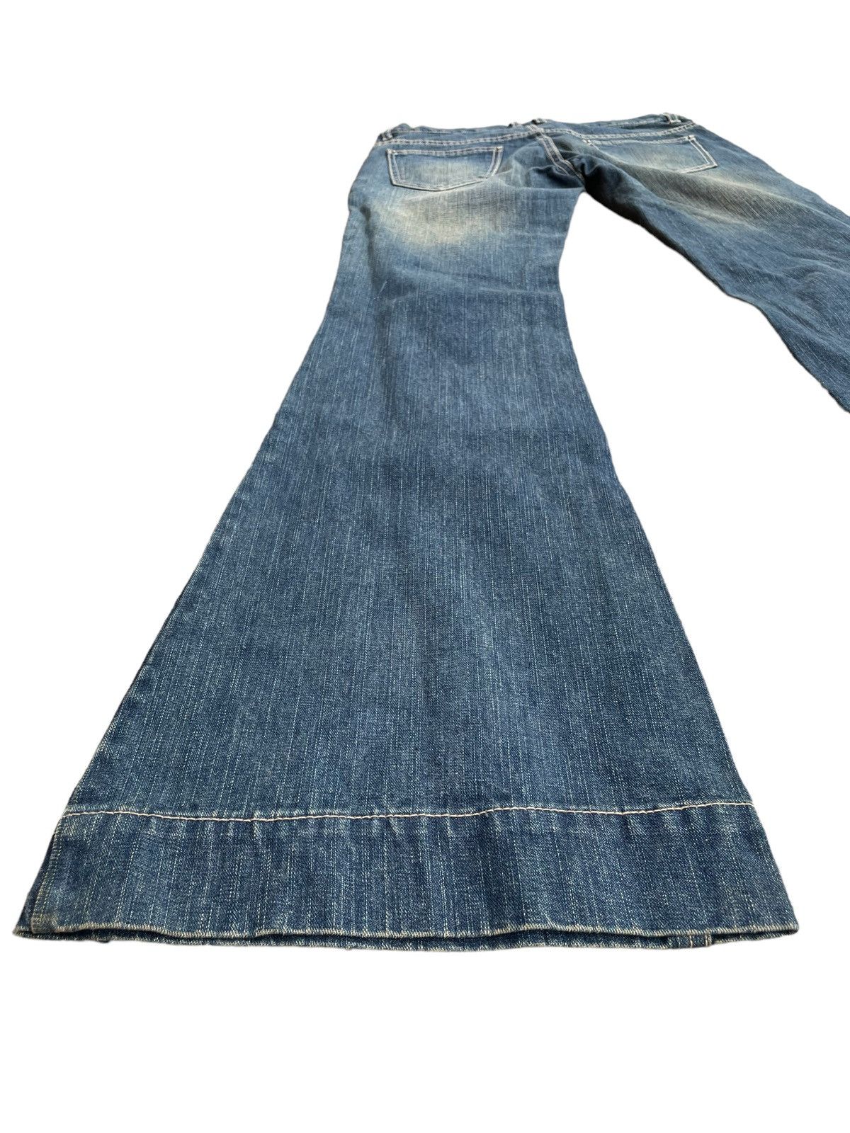Japanese Brand Bootcut Colza Low Rise Japanese Brand Flare Jeans Size US 28 / EU 44 - 12 Thumbnail