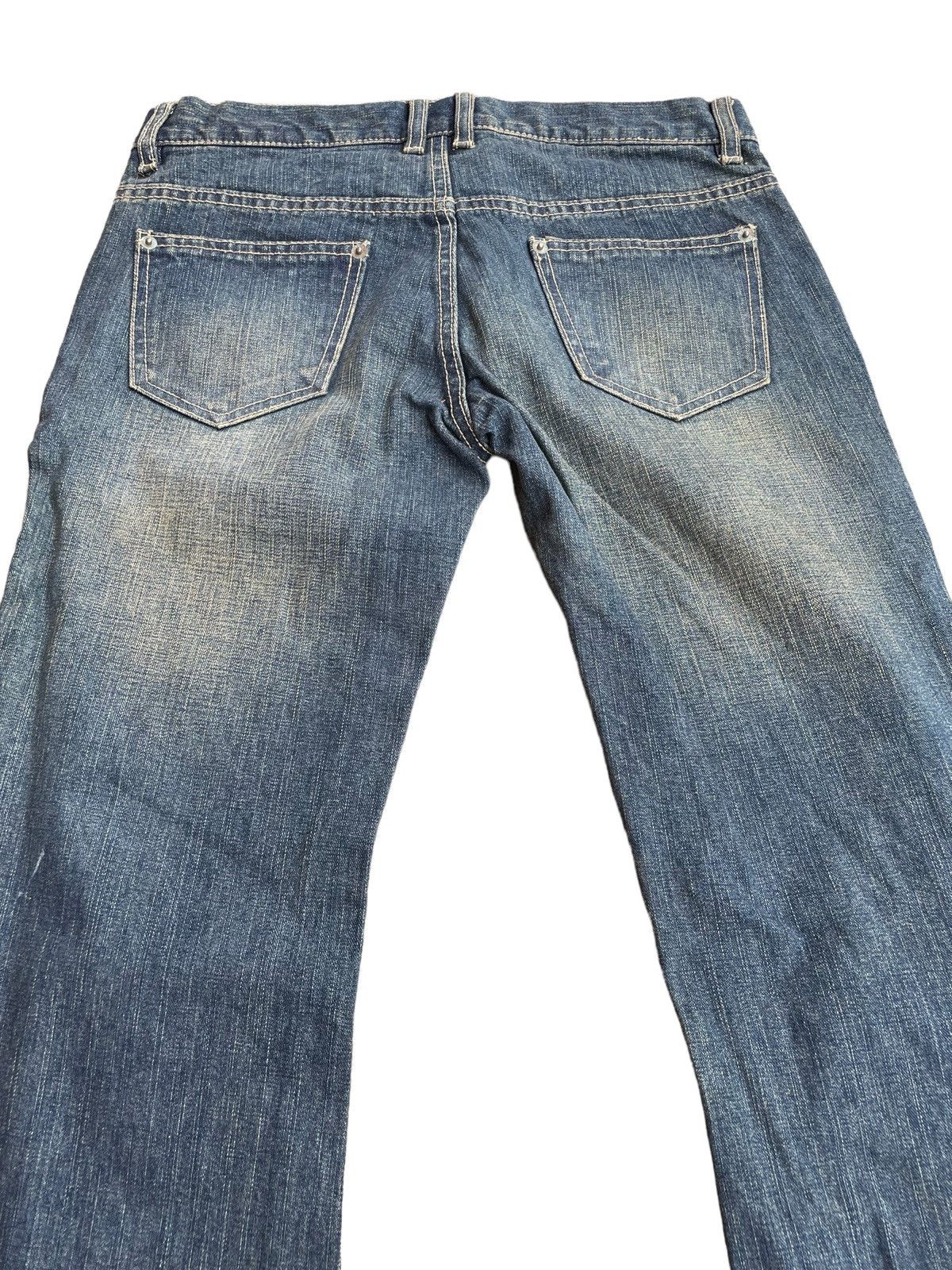 Japanese Brand Bootcut Colza Low Rise Japanese Brand Flare Jeans Size US 28 / EU 44 - 10 Thumbnail