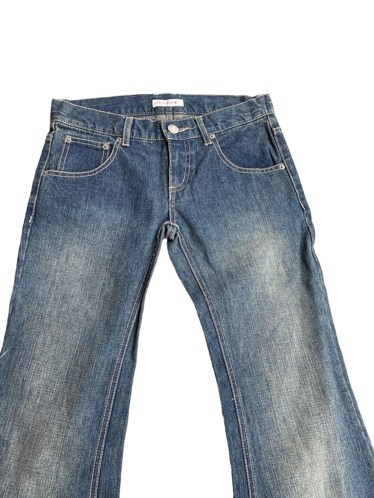 Japanese Brand Bootcut Colza Low Rise Japanese Brand Flare Jeans Size US 28 / EU 44 - 3 Thumbnail