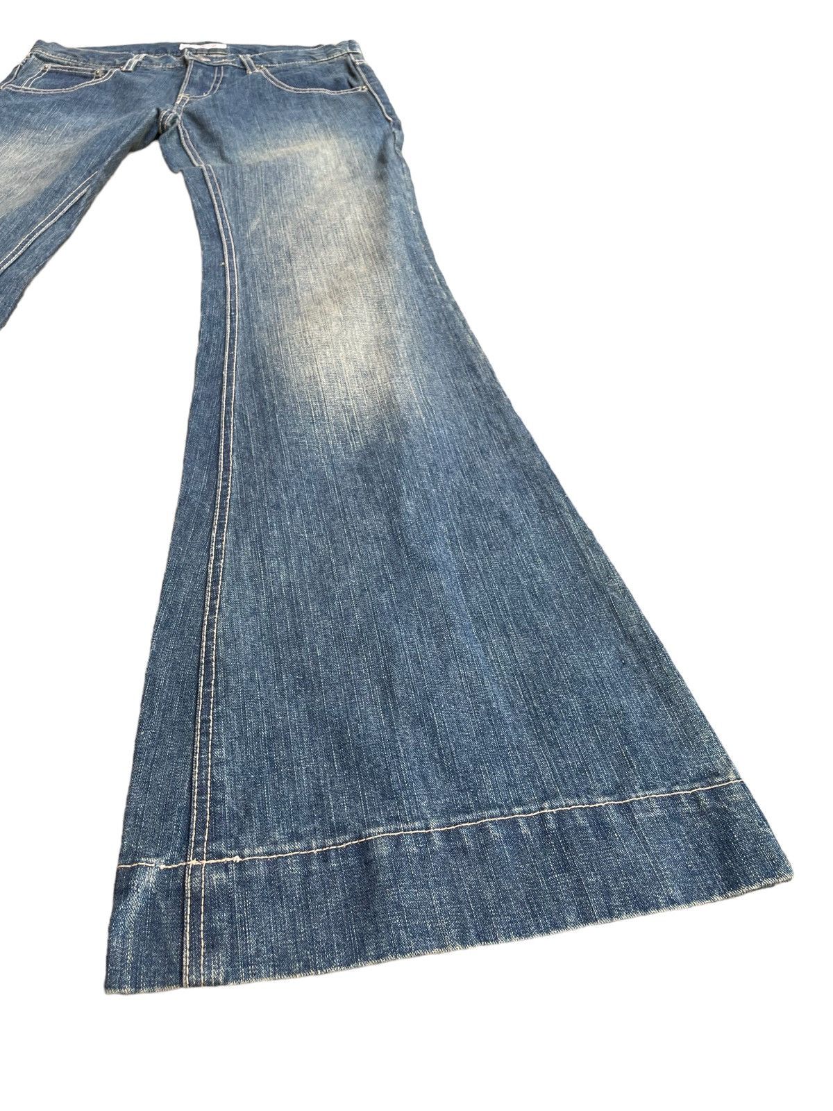 Japanese Brand Bootcut Colza Low Rise Japanese Brand Flare Jeans Size US 28 / EU 44 - 5 Thumbnail