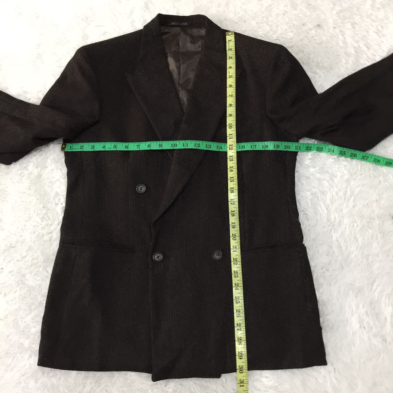 Japanese Brand × Krizia Uomo Krizia uomo wool coat blazer made in Italy Size US M / EU 48-50 / 2 - 3 Thumbnail