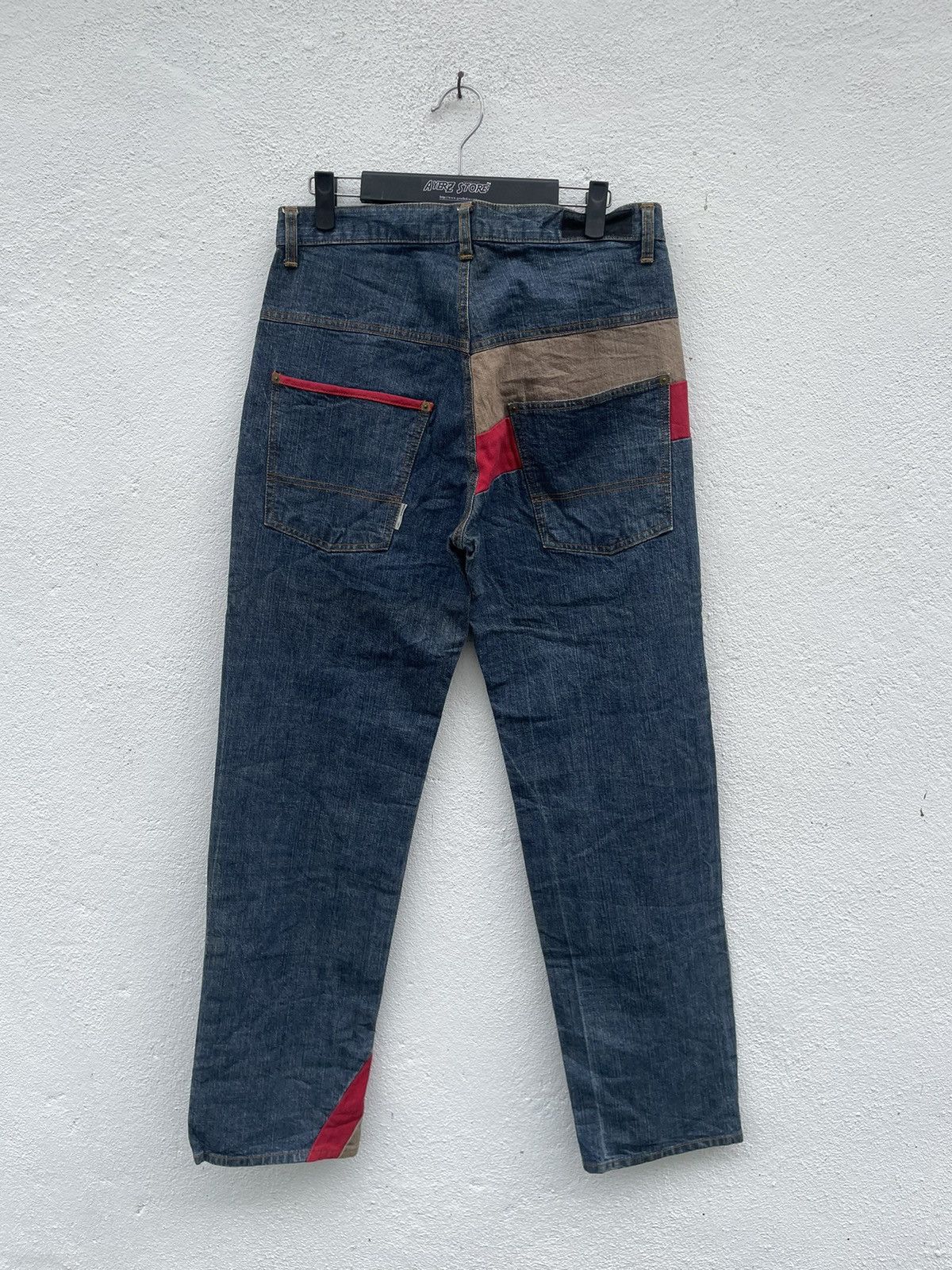 If Six Was Nine × Japanese Brand MONITORGRAPHIC DESIGN WEAR Jeans Made In Japan Size US 30 / EU 46 - 7 Thumbnail