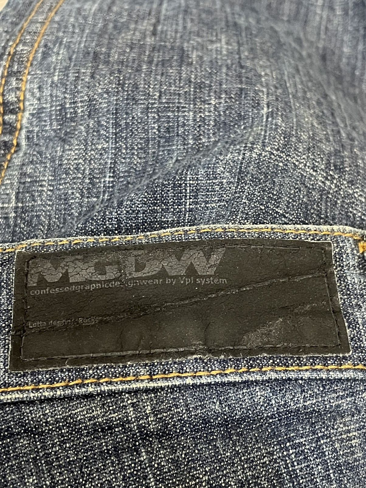 If Six Was Nine × Japanese Brand MONITORGRAPHIC DESIGN WEAR Jeans Made In Japan Size US 30 / EU 46 - 15 Thumbnail